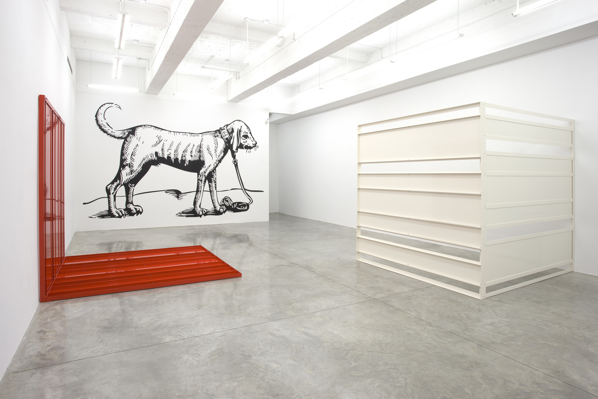 Installation view, Scorpion and und et Felix, Casey Kaplan Gallery, New York, 2012