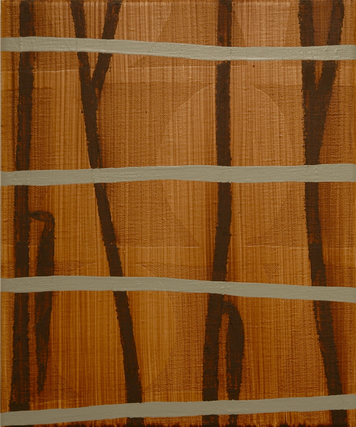 Untitled 2008, alkyd on canvas, 30 x 25 cm, private collection