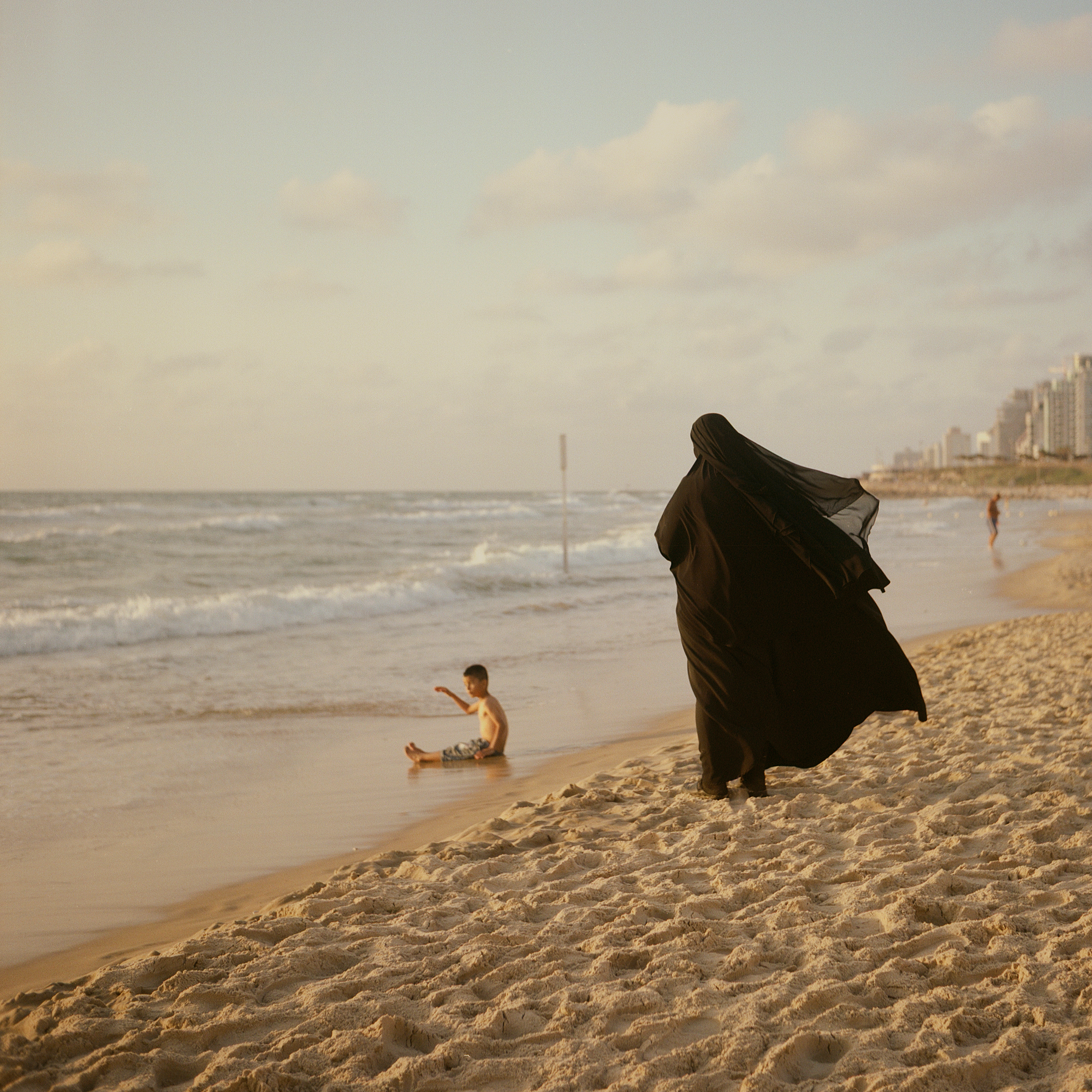 Mother and son, Tel Aviv, 2018