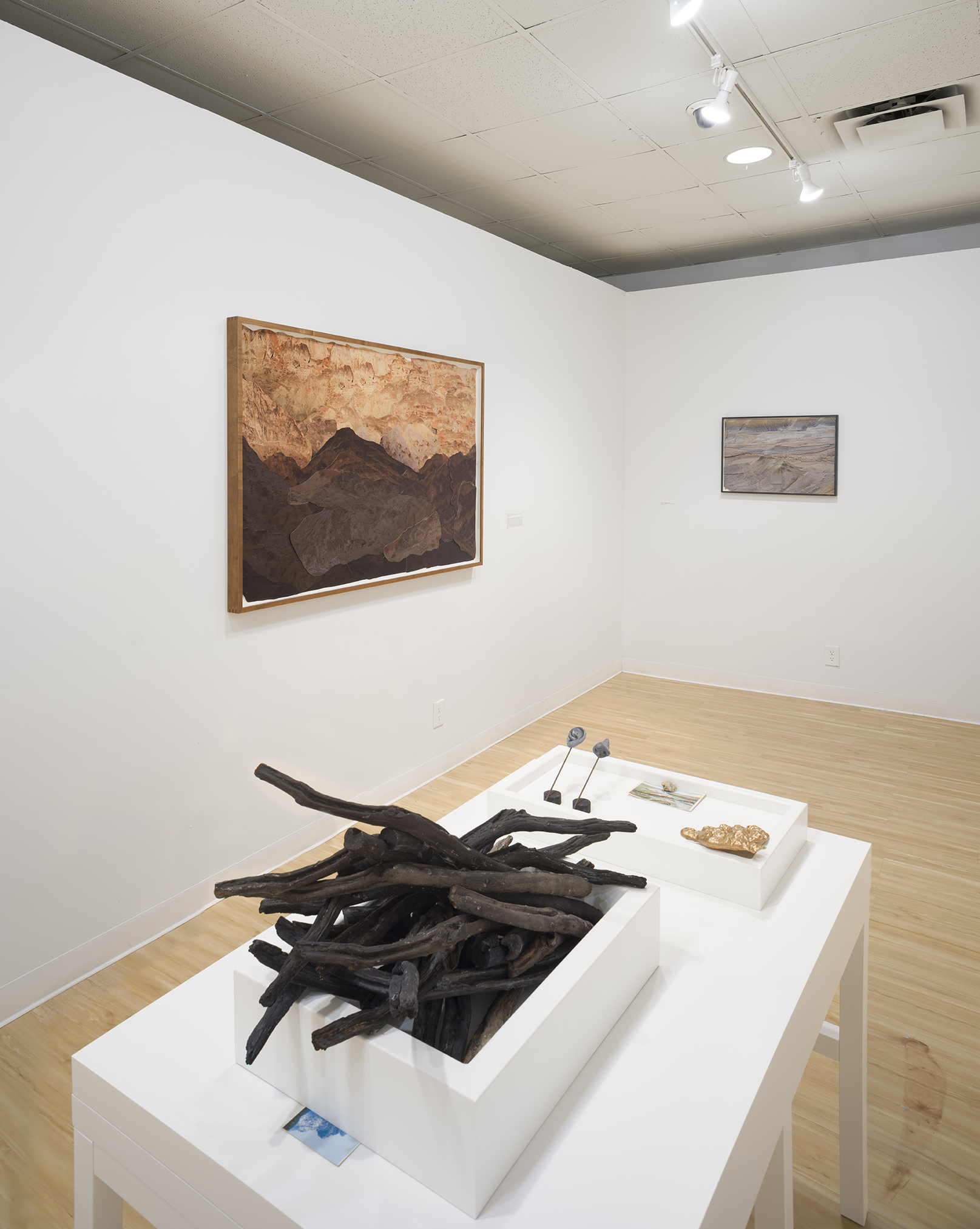 Installation view of Myeongsoo Kim: Desert Ocean, 2022. Photo by Philip Hinge.