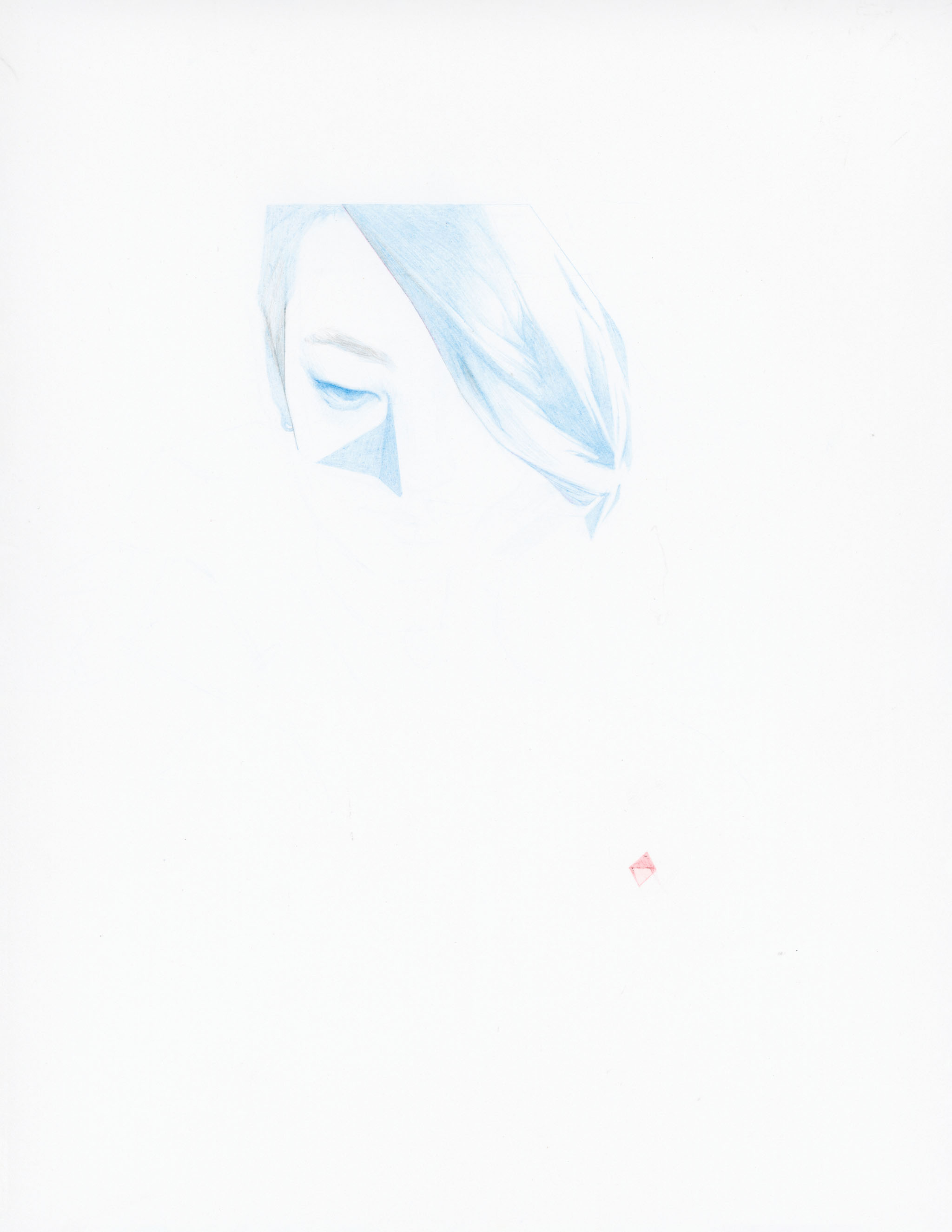 thsmokingmonster 11x8.5 colored pencil on paper 2010
