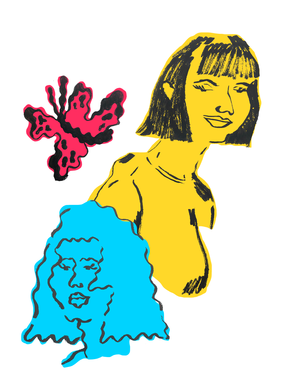 Self Portrait, 2020, digital