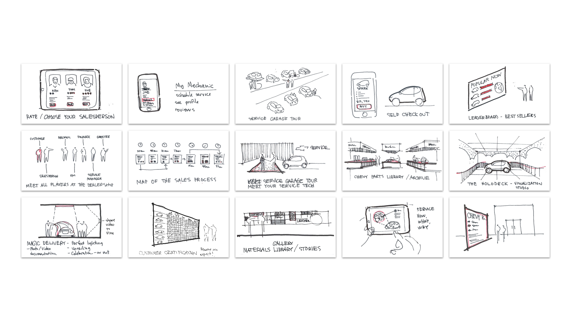 Concept sketches