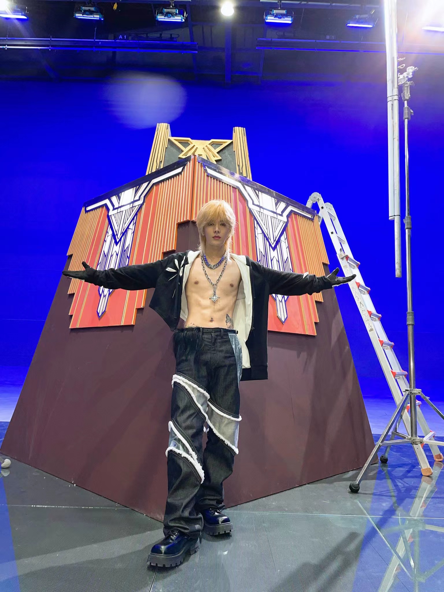 YUTA of NCT127 wearing Pearl Nipple XL Extra Long Special Edition