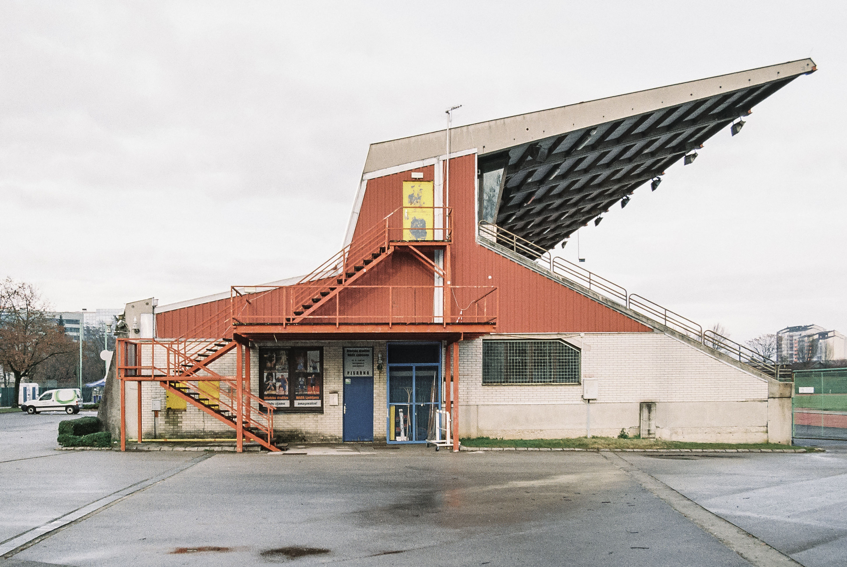 Atletski stadion ŽAK / ŽAK Athletic Stadium , Šiška, Ljubljana 