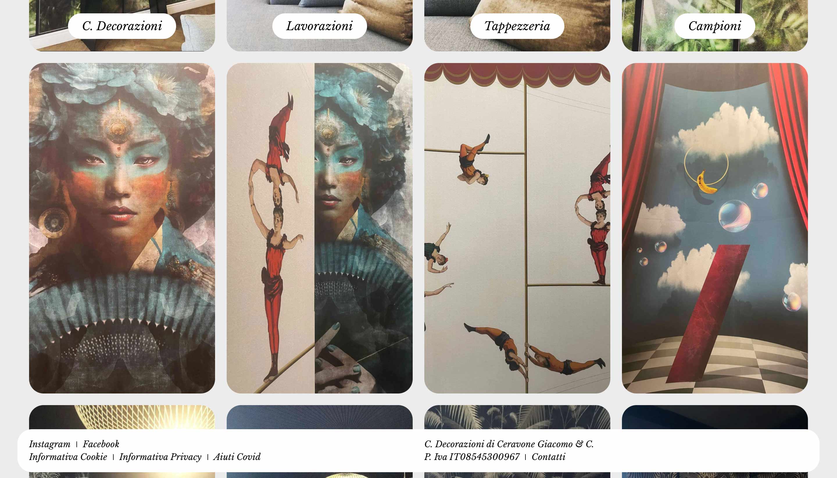 giallo studio c. decorazioni web graphic design