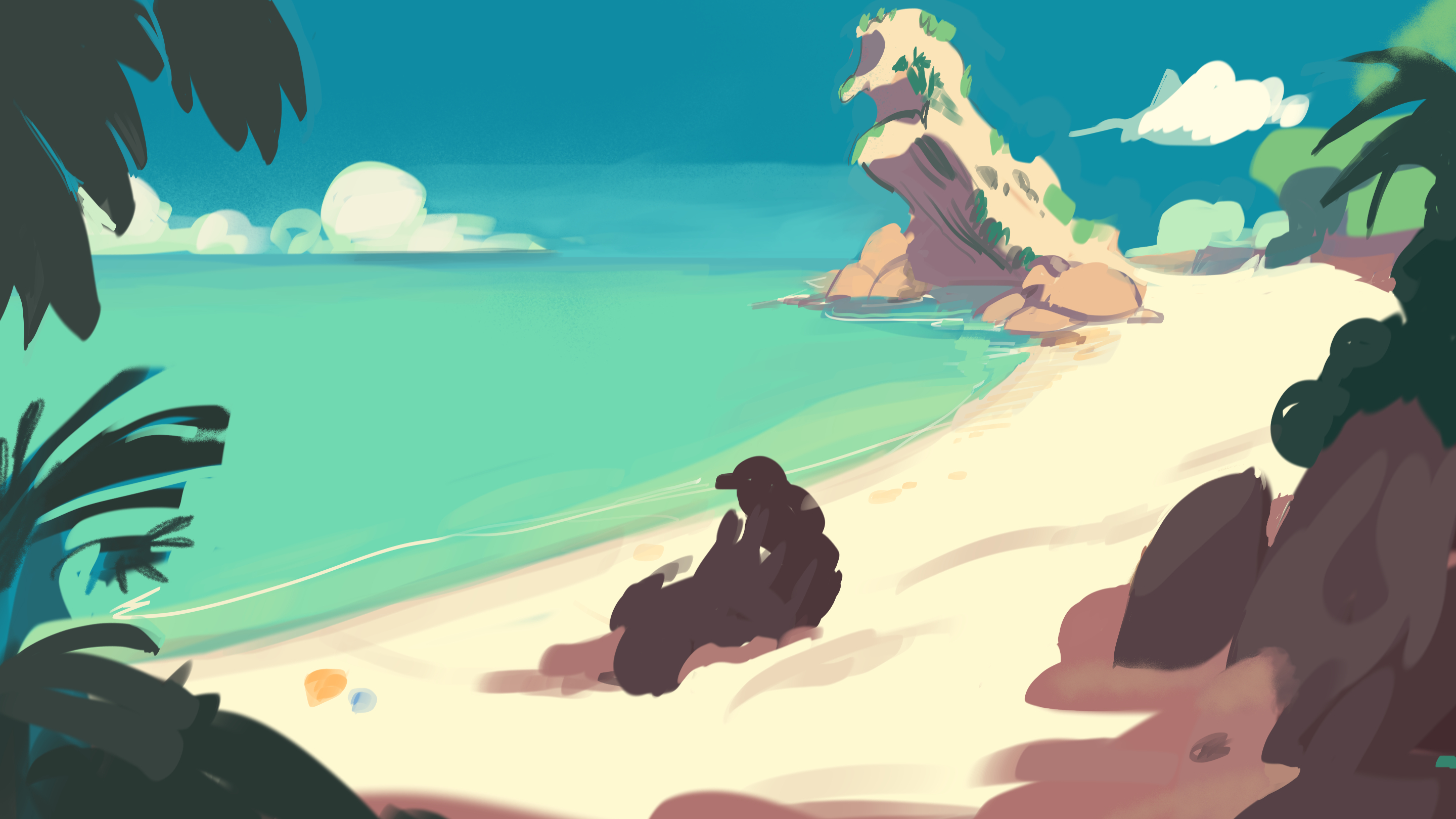 "The Little Mermaid" digital storybook by C&P studio