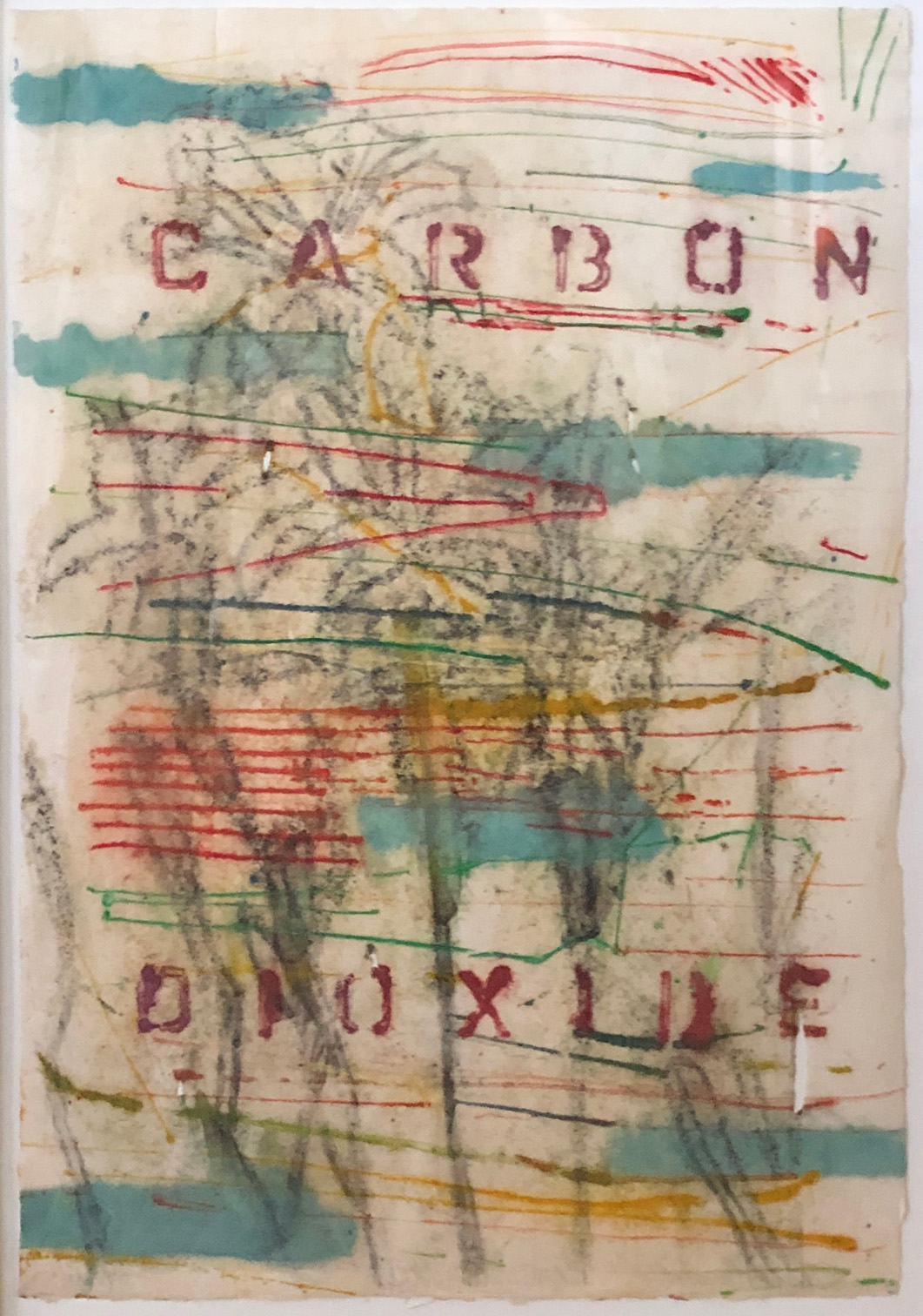 Carbon Dioxide. 2010. 30" X 22 1/4"