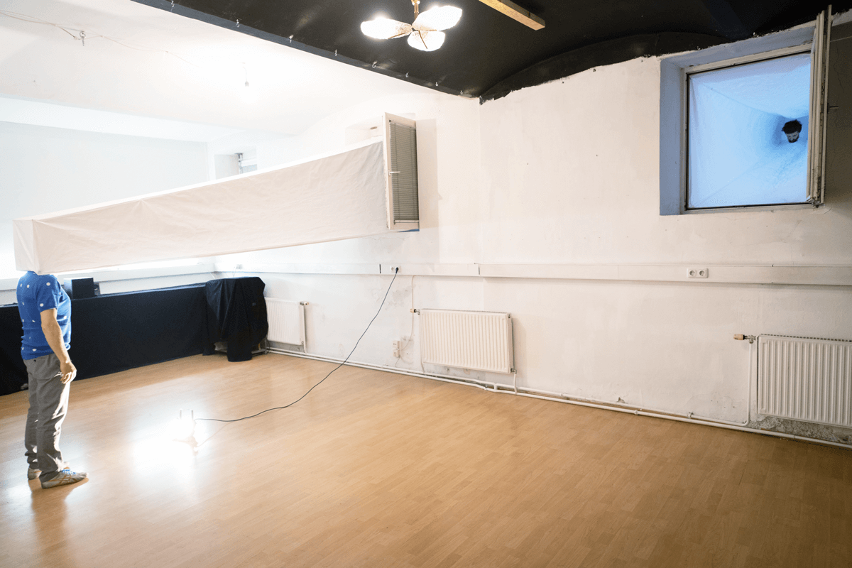 Headspacing#1, performative installation, K48, Vienna 2018