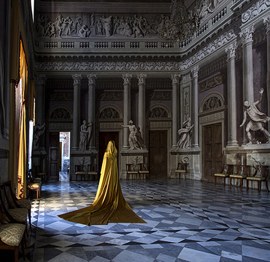 Untitled (Palazzo Madama), 39 &times; 99.5cm. 2018