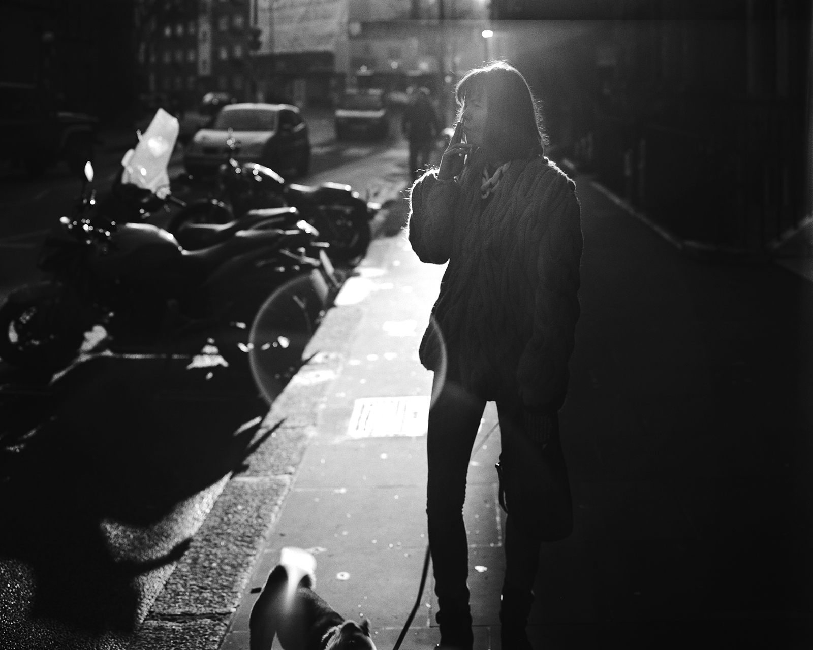 Smoking Lady, Kensington & Chelsea, 2014