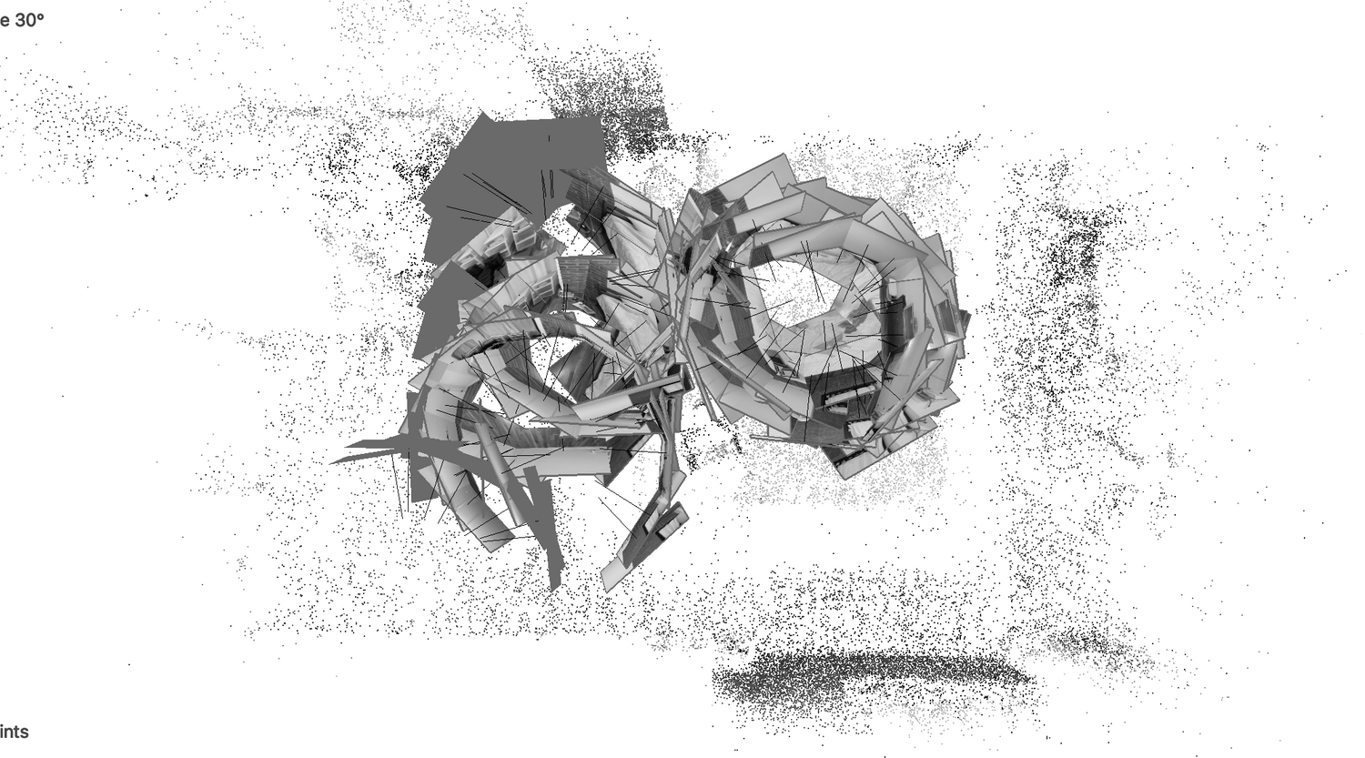 (Photographic Knitting Club, 2020). The name &ldquo;knitting club&rdquo; is about community building, and reframes scanning as a digital craft. Instead of using yarn, the participants knit images together. 