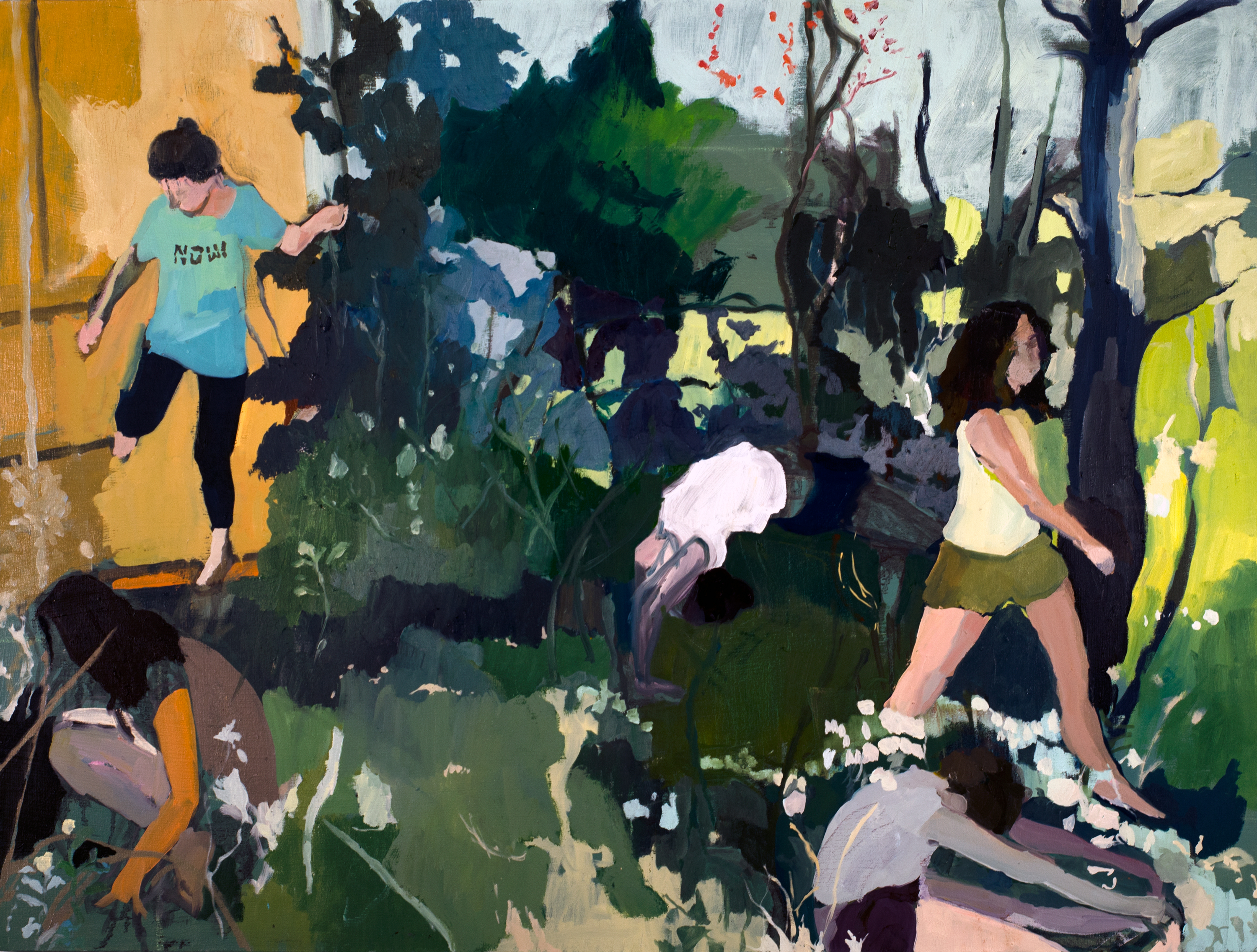 Voices of the Woods 36x48” oil on canvas 2014