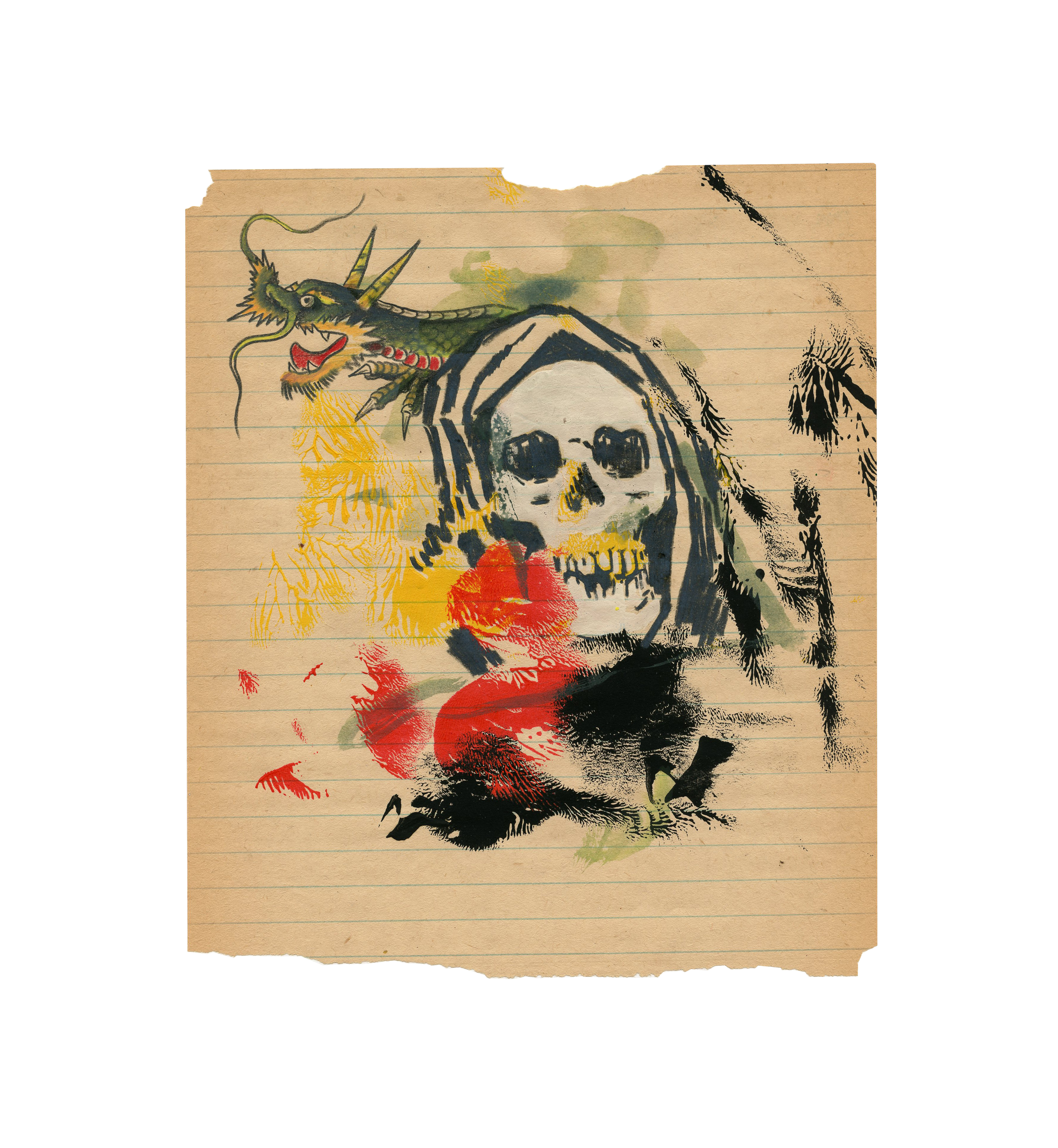 Standing Room Only,&nbsp;2021 8 x 9 in (20.32 x 22.86 cm)🔴