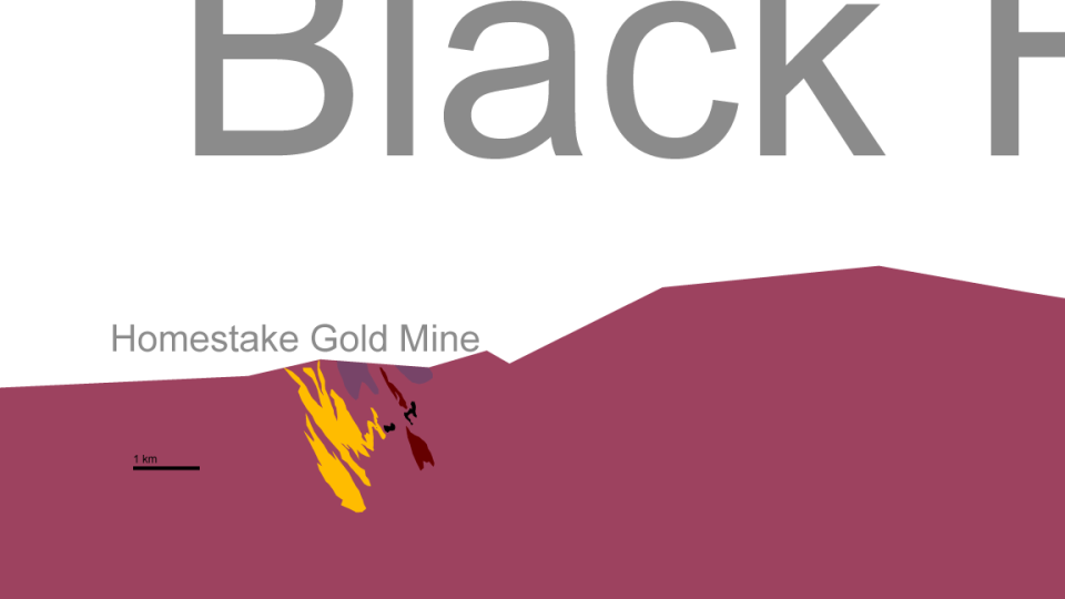 And notably, the Homestake Gold Mine