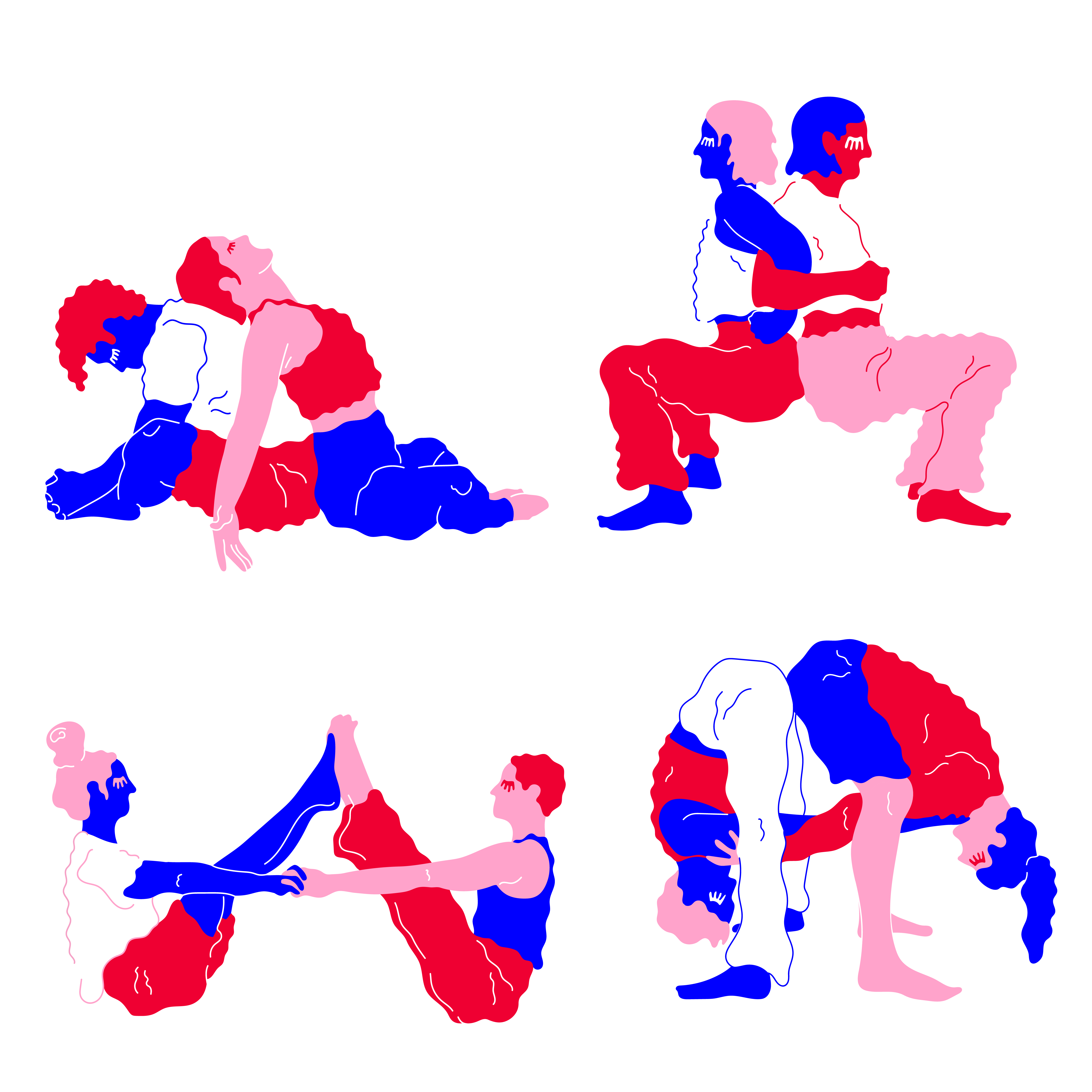 Couple's Yoga Positions, Digital, 2023