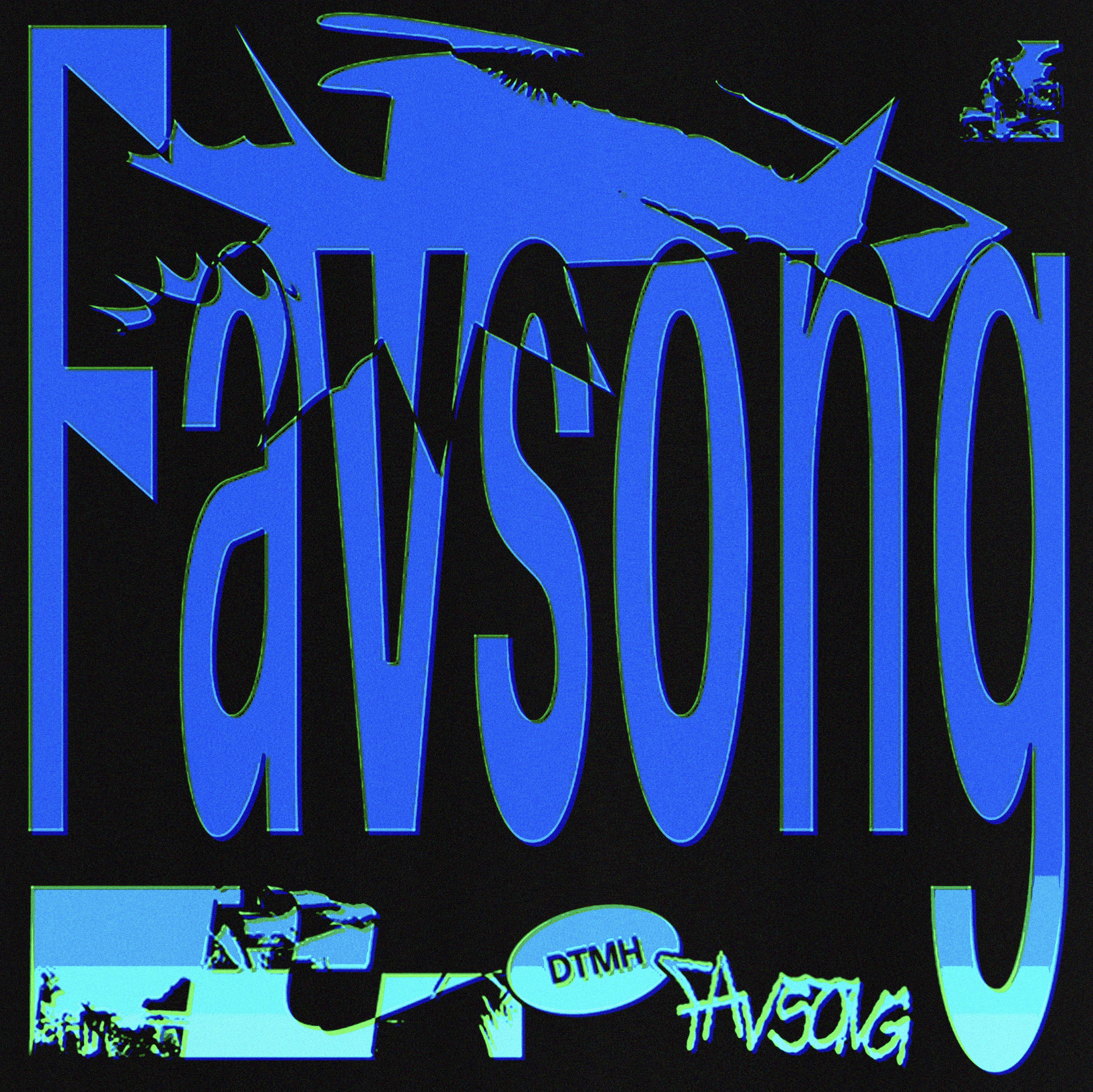 Dontouchmyhair(DTMH) 'Favsong' Digital Album Cover Design