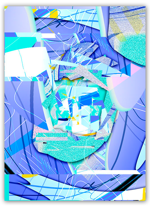 Start, from de series Laberynth. Digital, 2023