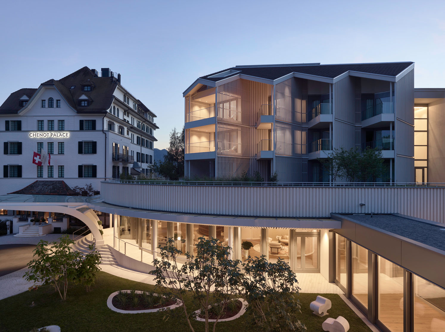 DAVIDE MACULLO ARCHITECTS - CHENOT PALACE - WEGGIS, SWITZERLAND