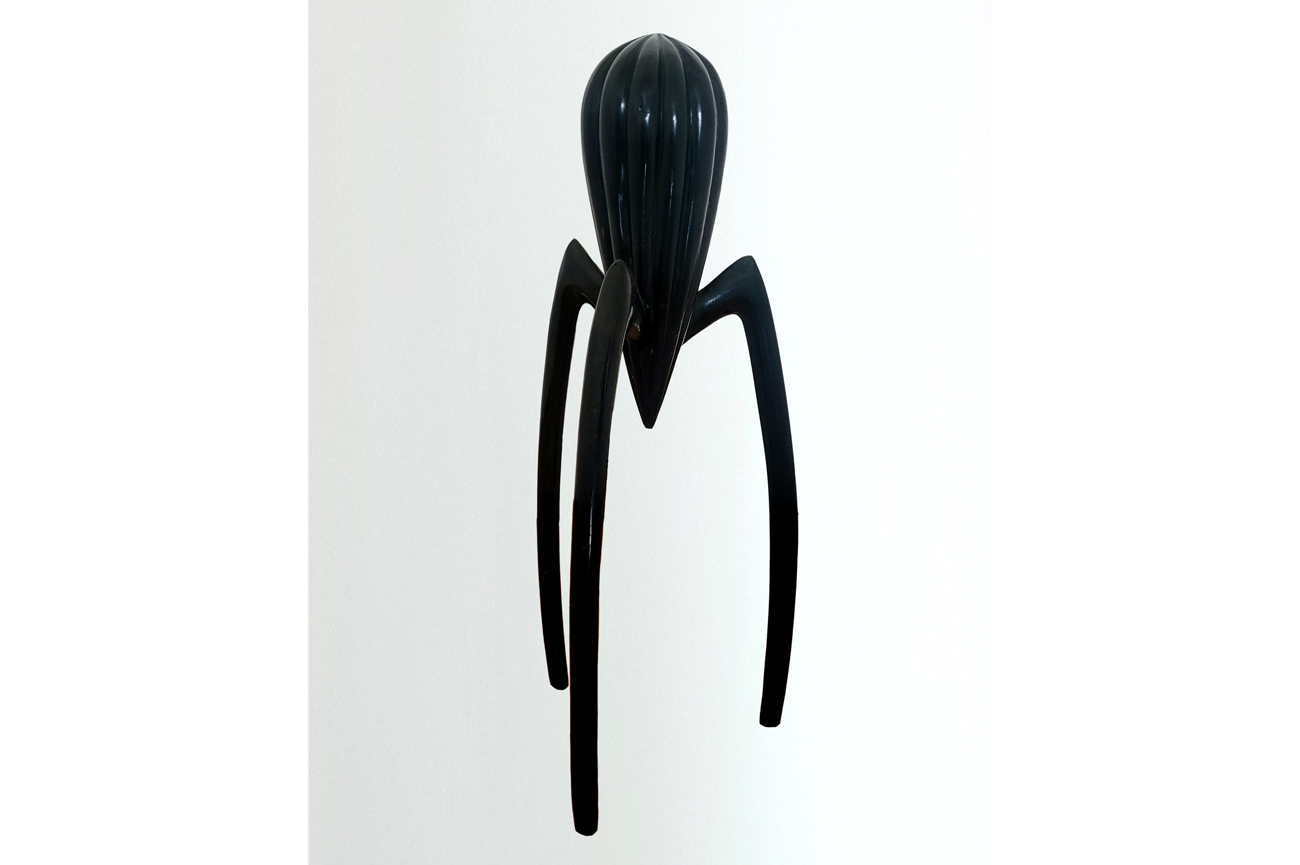 Alejandra PrietoJuicy Salif, 2009Carbón mineral y resina45 x 25 x 25 cm