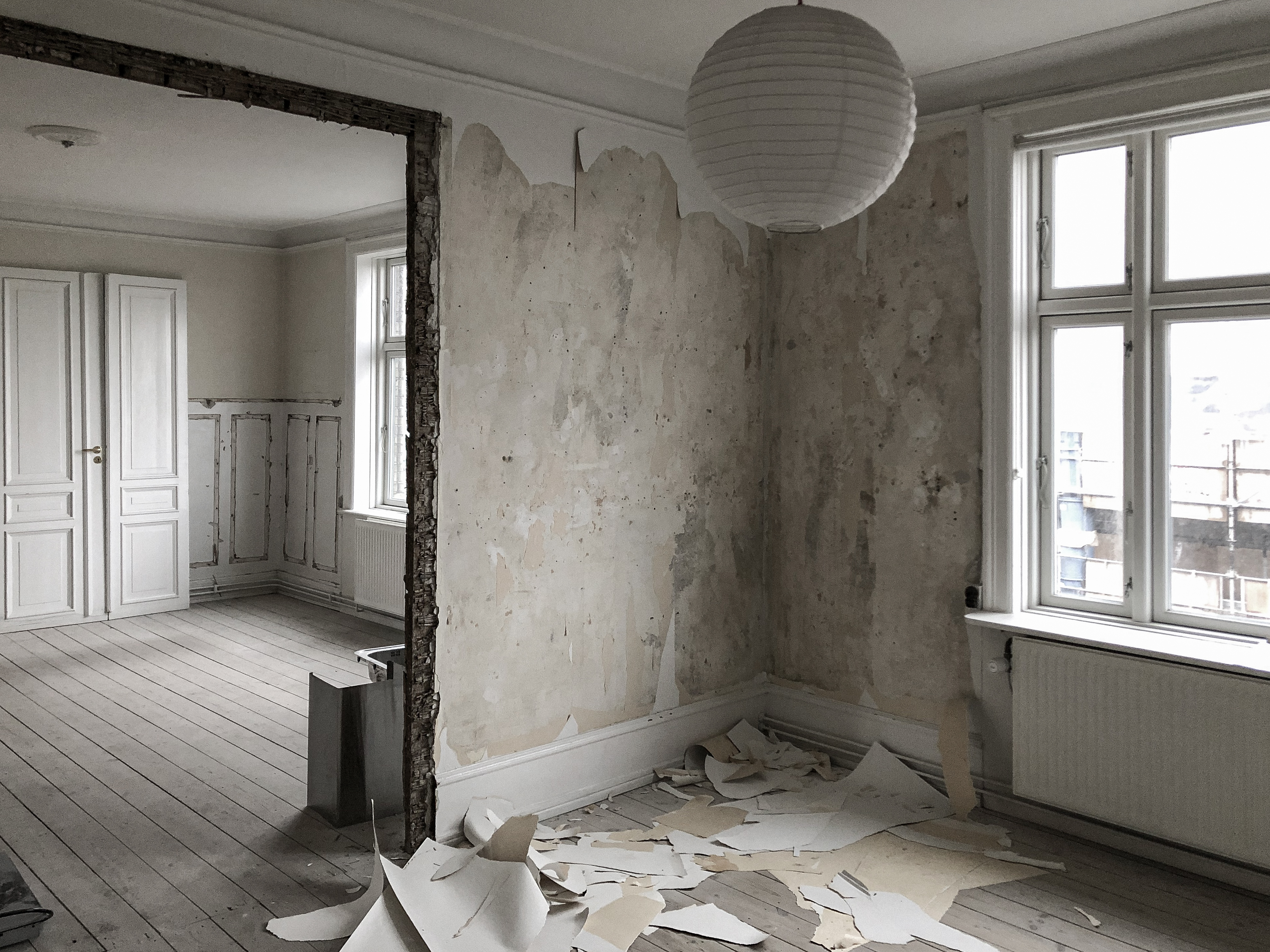 Renovation and bespoke furniture. Copenhagen. 2020