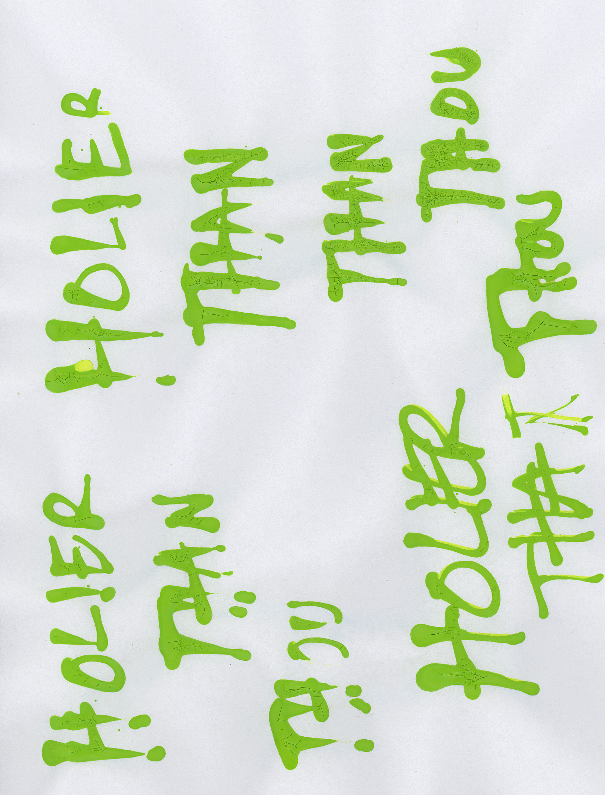 experimental hand style stuff