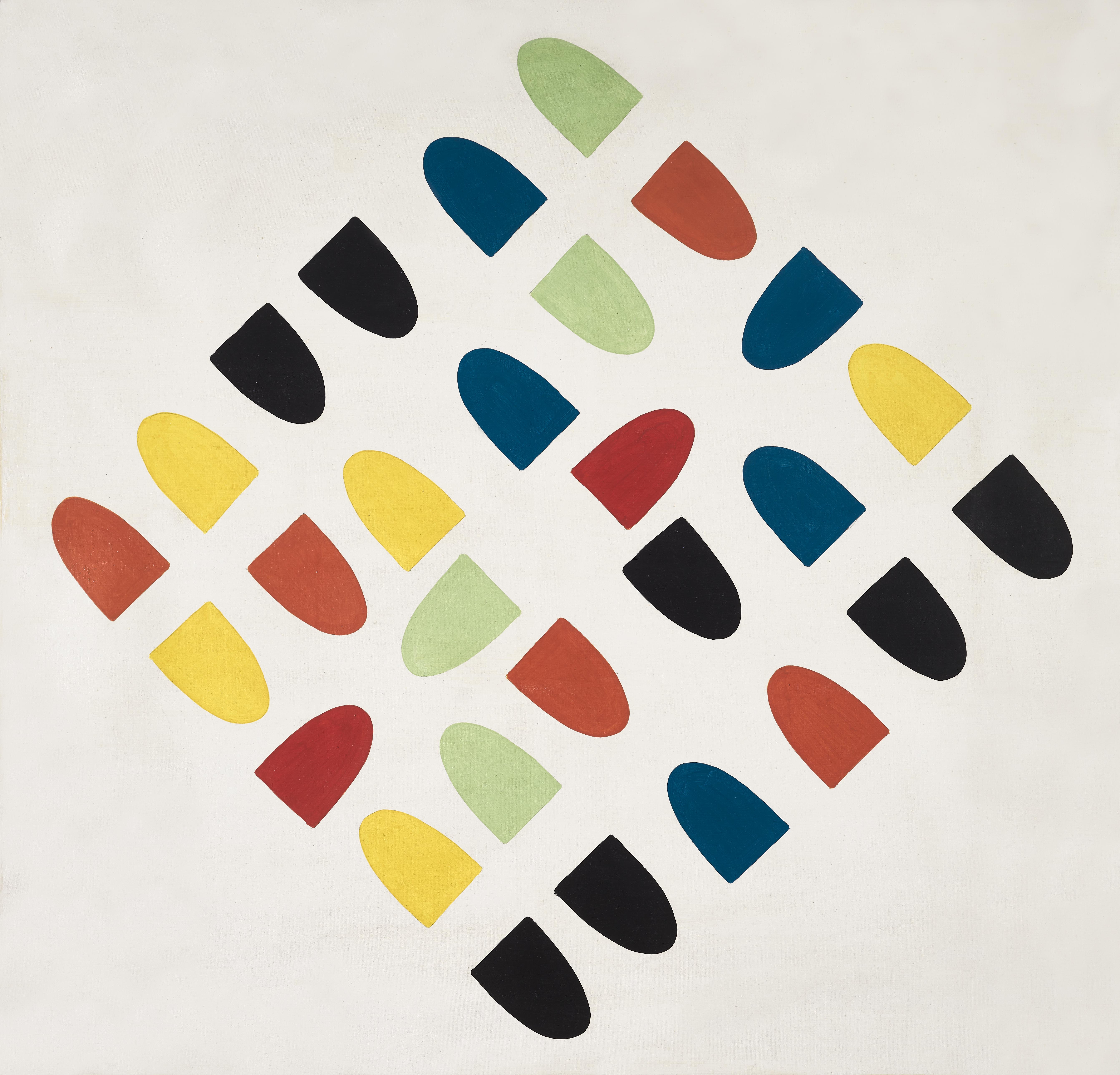 Untitled, 1992. Acrylic on canvas, 118 x 122 cm.