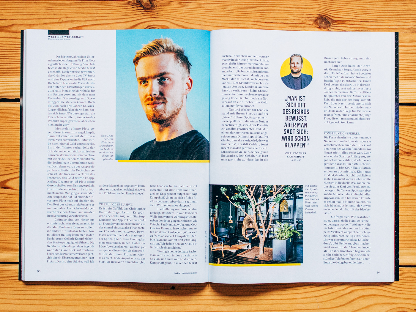 Capital / Finn Plotz, SEON Gr&uuml;nder / Oktober 2018