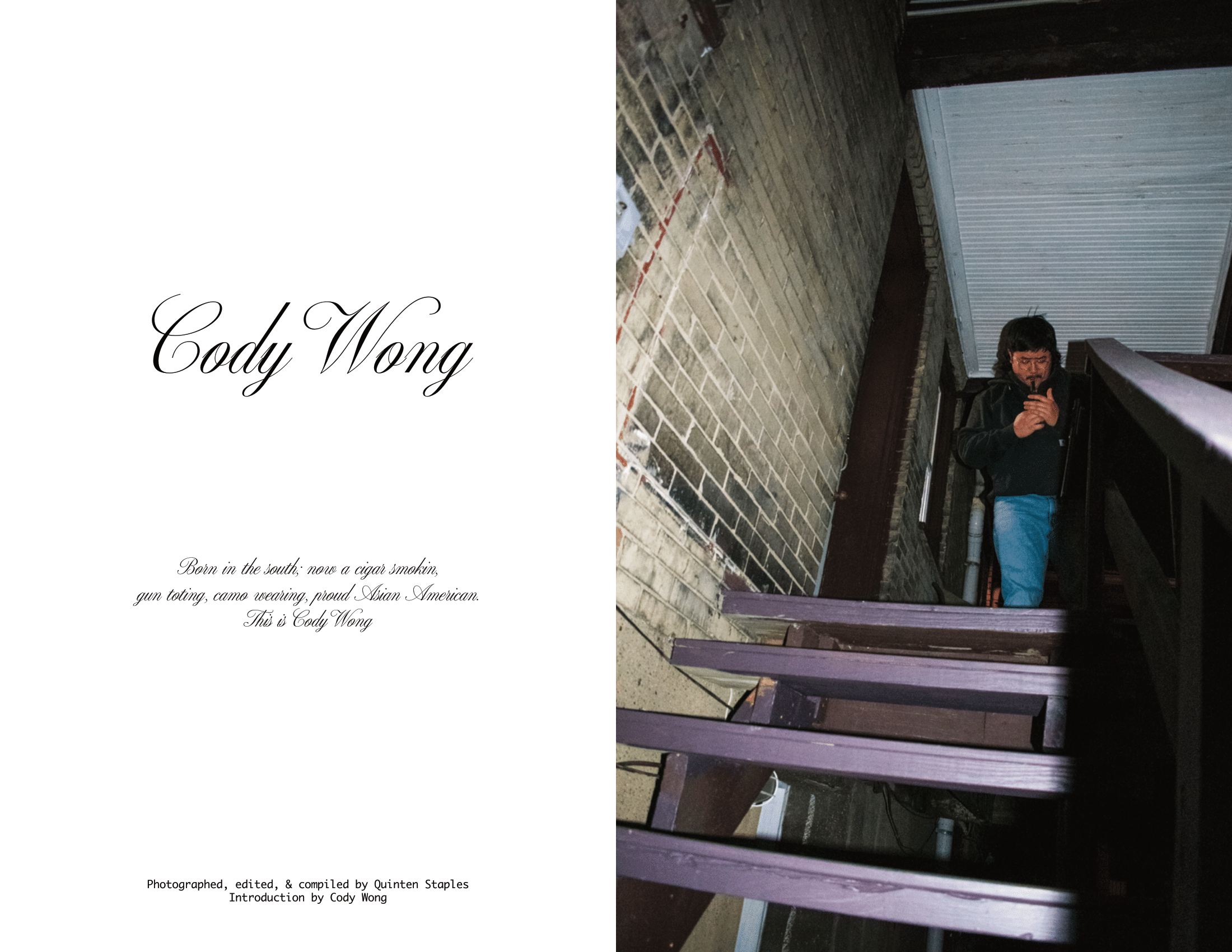 Cody Wong Photobook — Quinten Staples