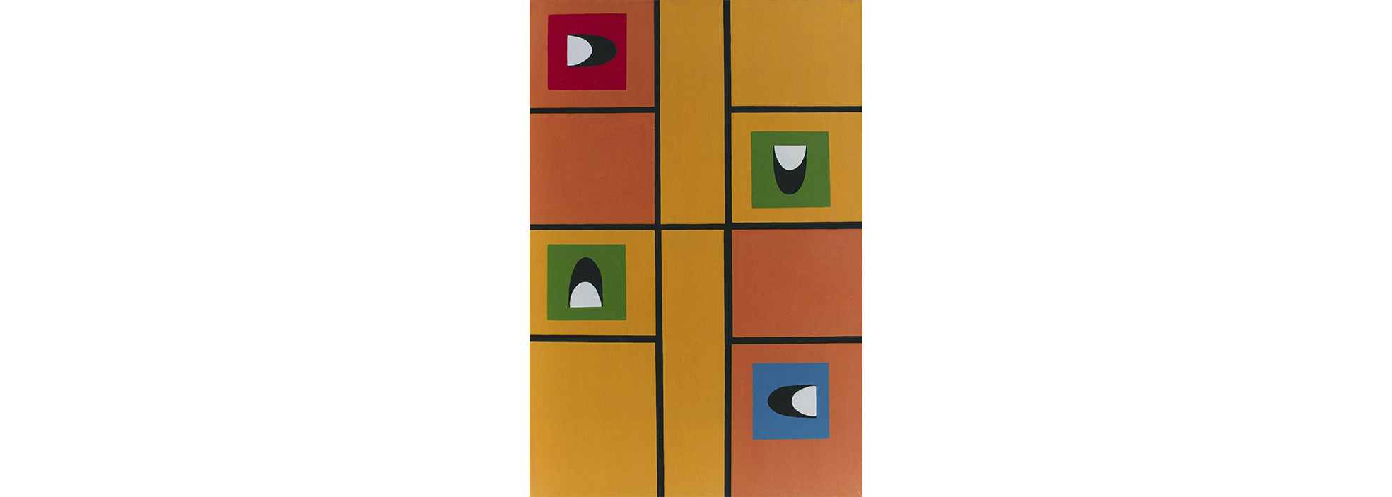 Untitled, 1992. Acrylic on canvas, 177 x 117 cm.
