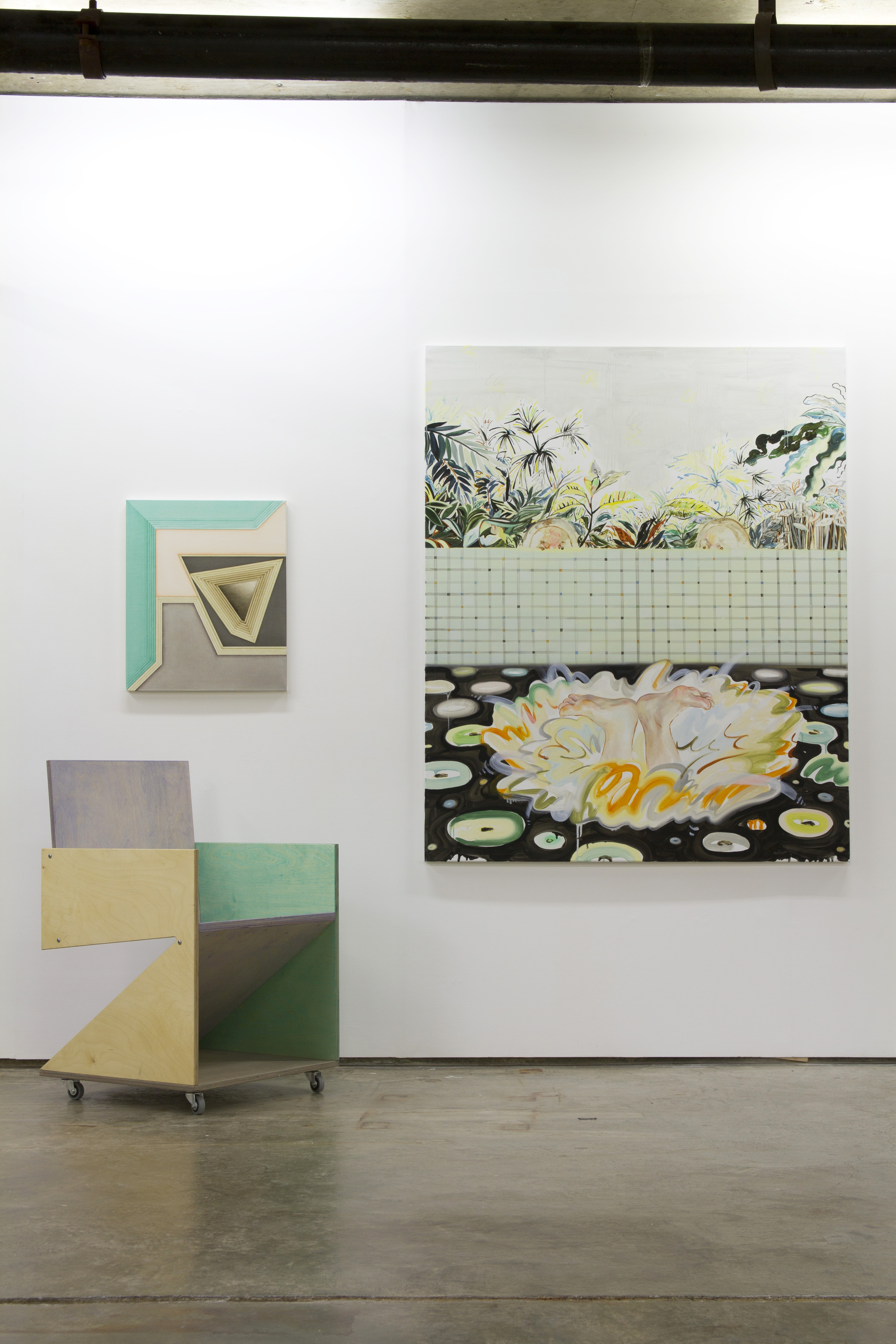 Exhibition View at the Block 336, Courtesy of and photography by Benjamin Deakin