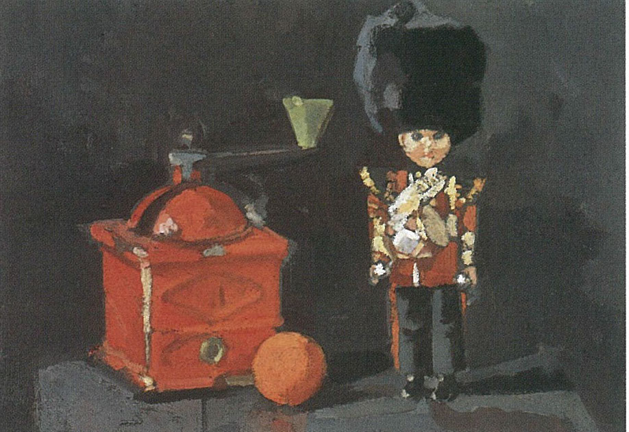 Jouets,  huile sur toile, 38 x 55 cm, 2004