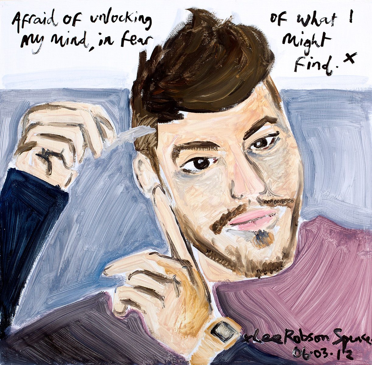 'Self Portrait 01' (3-2012)