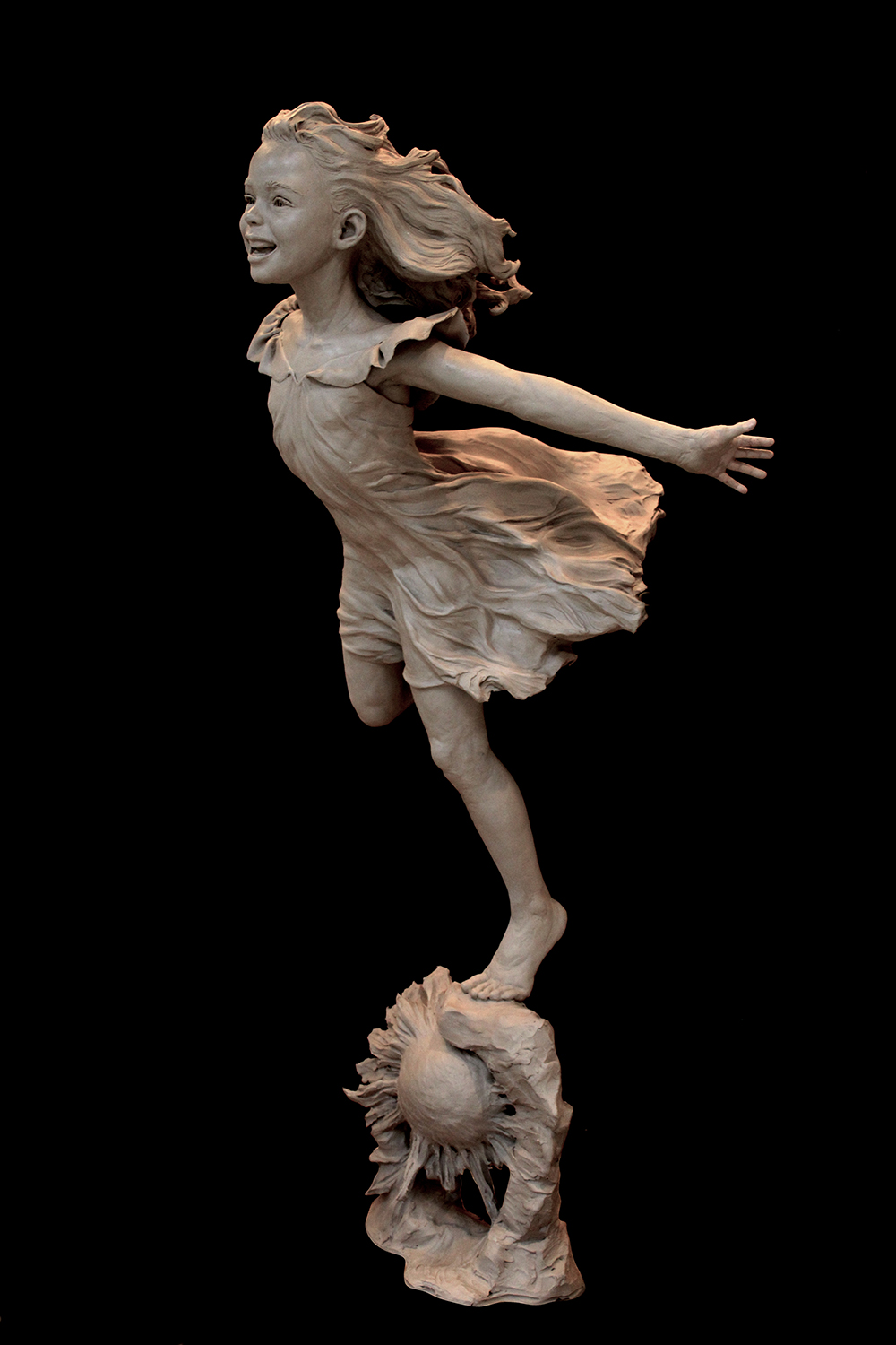 Todays Glory In Clay New Works Full Left Frontal View by Angela Mia