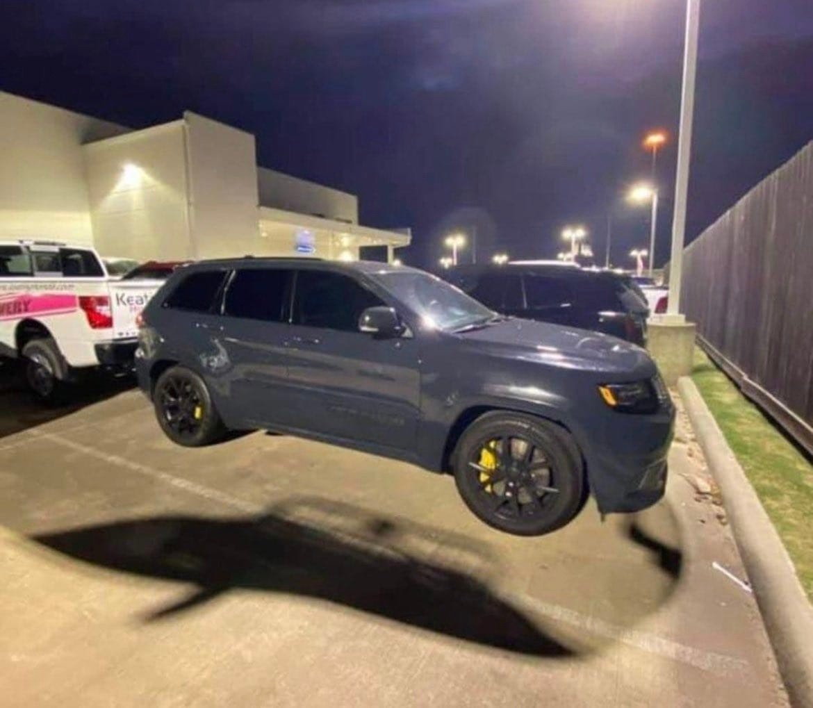 “The shadow makes this car looks like its floating” by u_scarronline.jpg