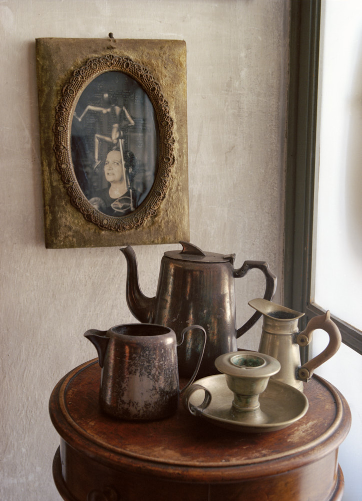 Carol Rama's atelier