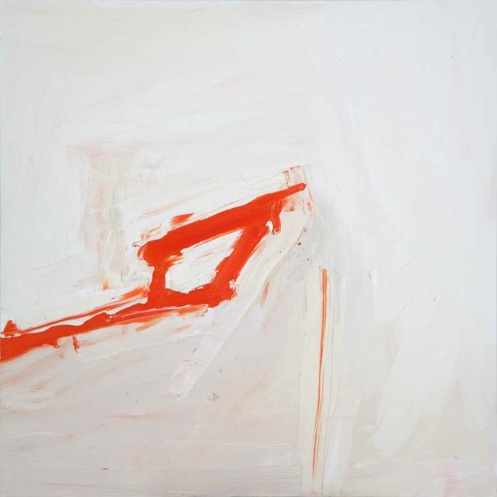 Waiting For Lightning To Strike 3, 2012, oil on canvas, 36x36in