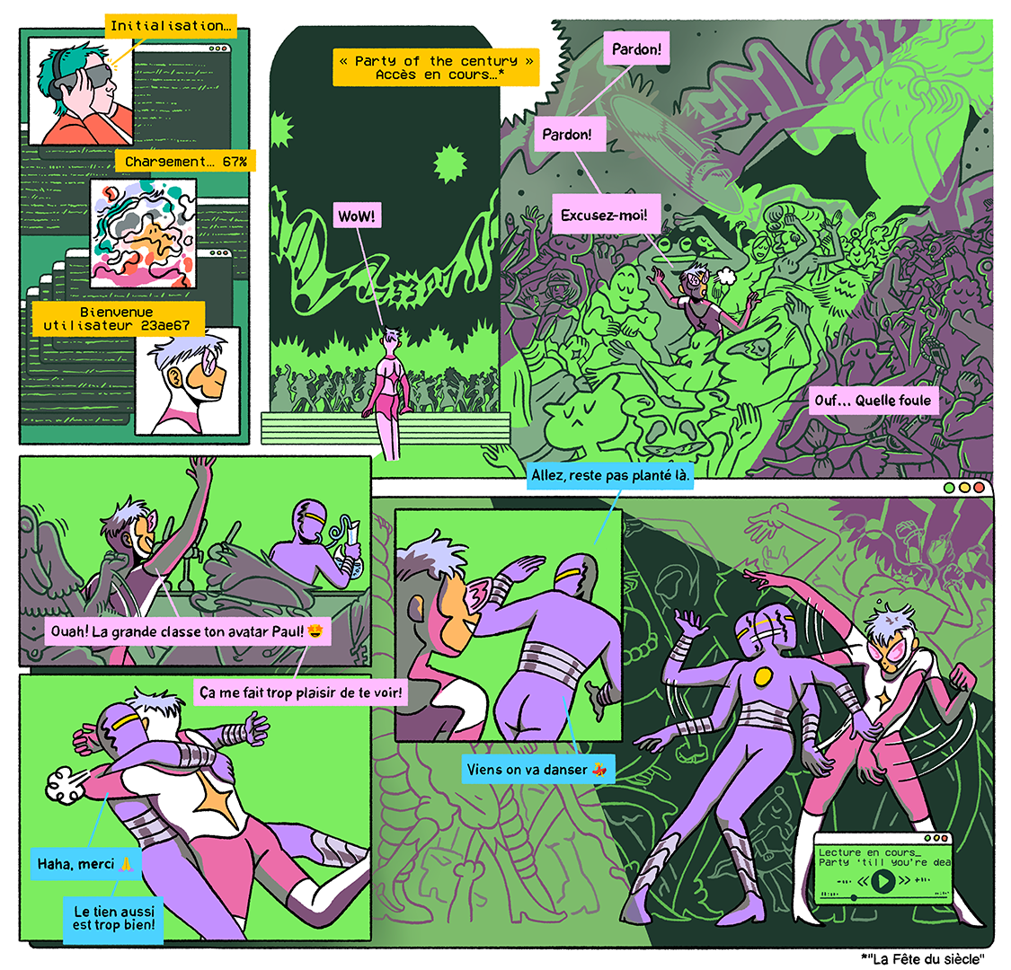 Futurama Magazine - Carte blanche on the Metaverse for Société Générale Bank's magazine and website