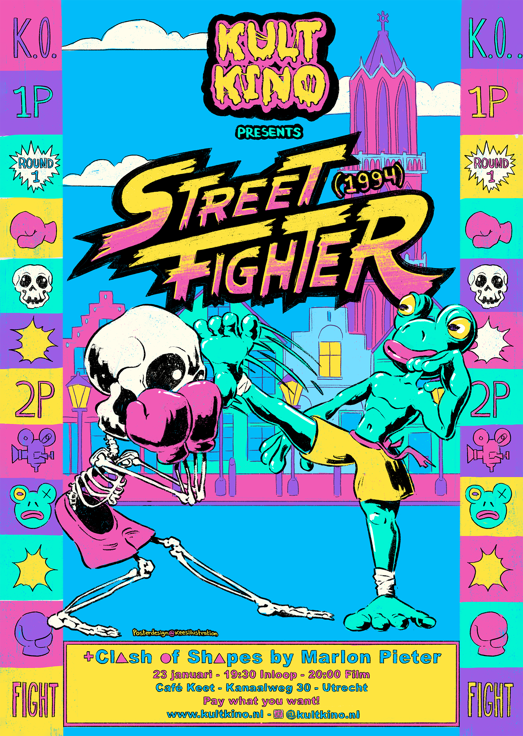 Concert evenement gig event posters punk underground Nederlands Groningen