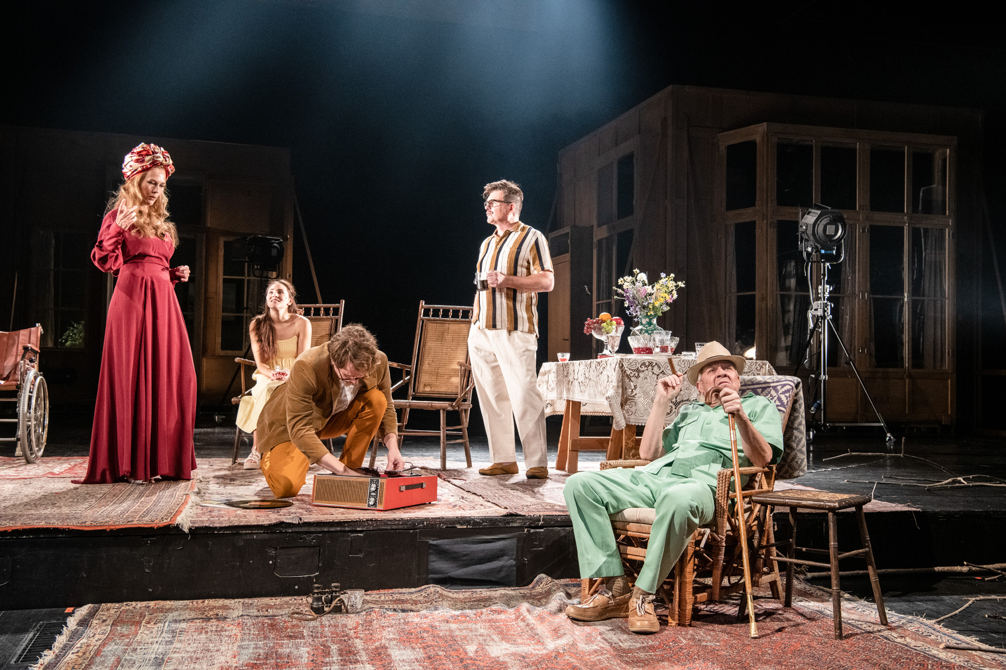 Måsen, The Seagull, Kungliga Dramatiska Teatern, Dramaten Stockholm, Photograph by Sören Vilks