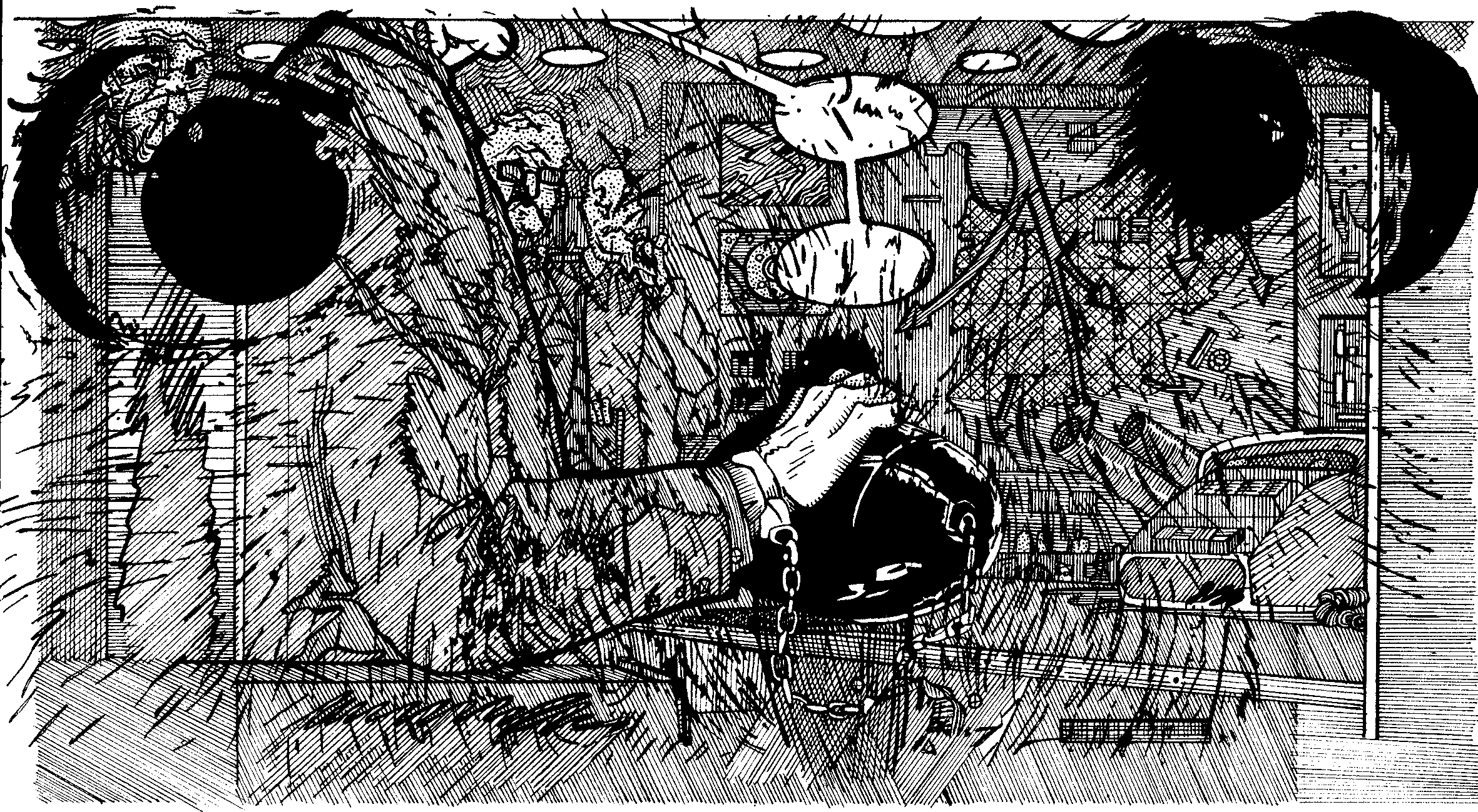 Sentados en aptitud de descansar