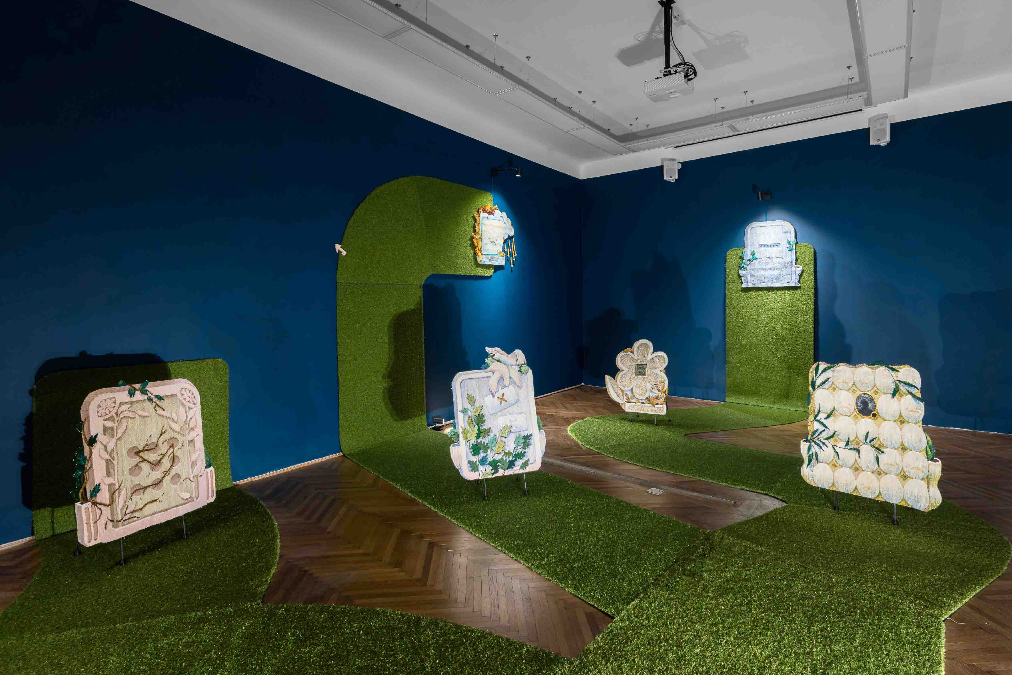 NOT_FOUND by EMESE KÁDÁR at THE SPACE ART GALLERY curated by VANDA SÁRAI [from 20240502 to 20240614] [Photo: Zsuzsi Simon + Emese Szanyi]