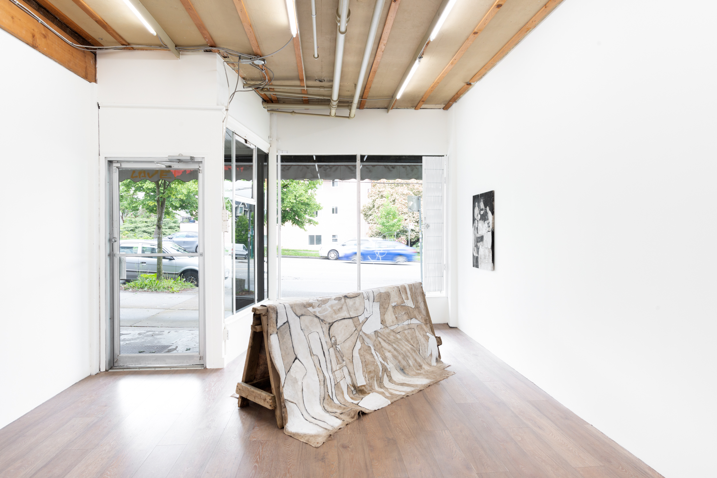 Janine Dunn, cover the taken bone, Installation view: Pale Fire, 2024. Photo: NK Photo.