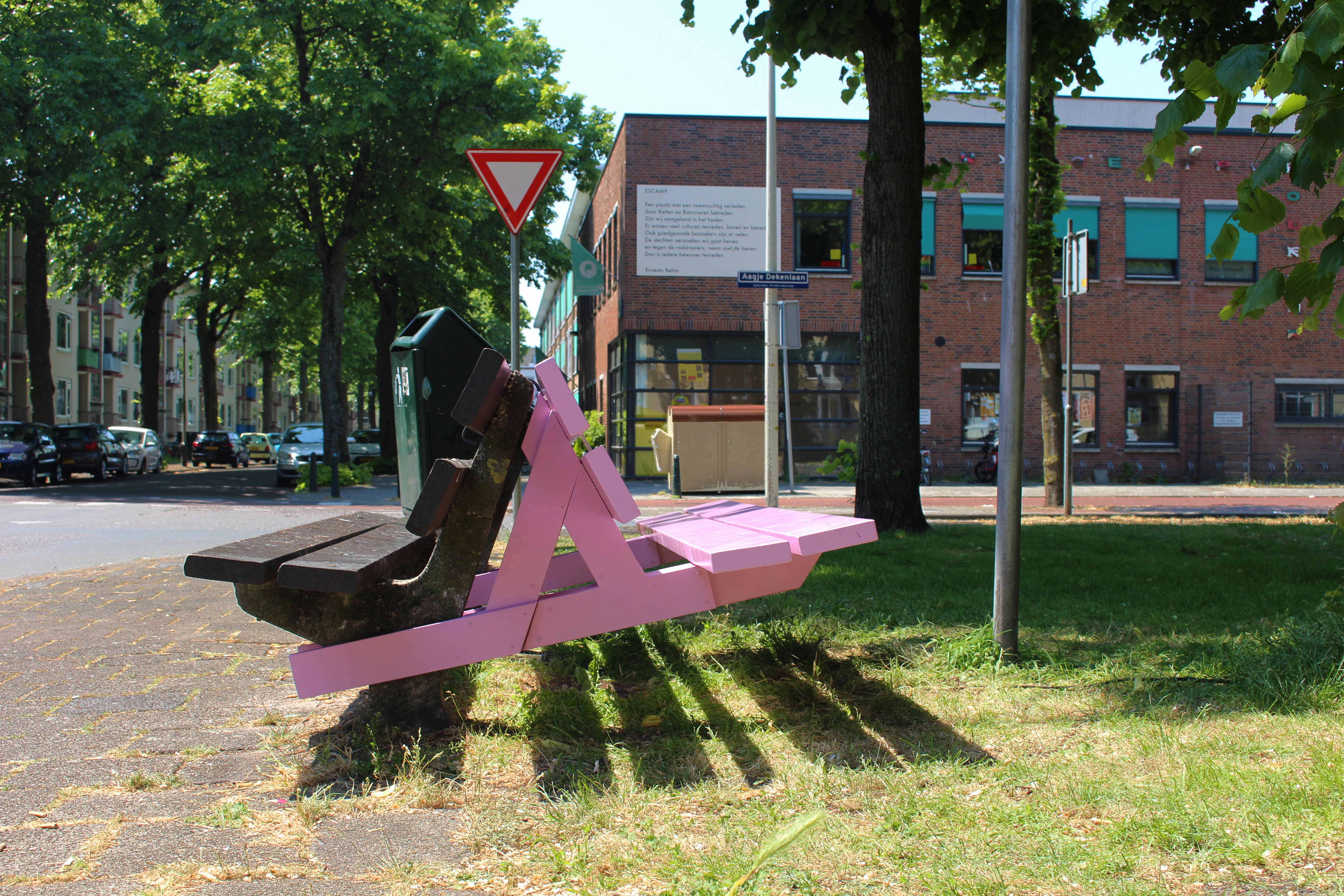 the bench: hanging + opening new possibilities
