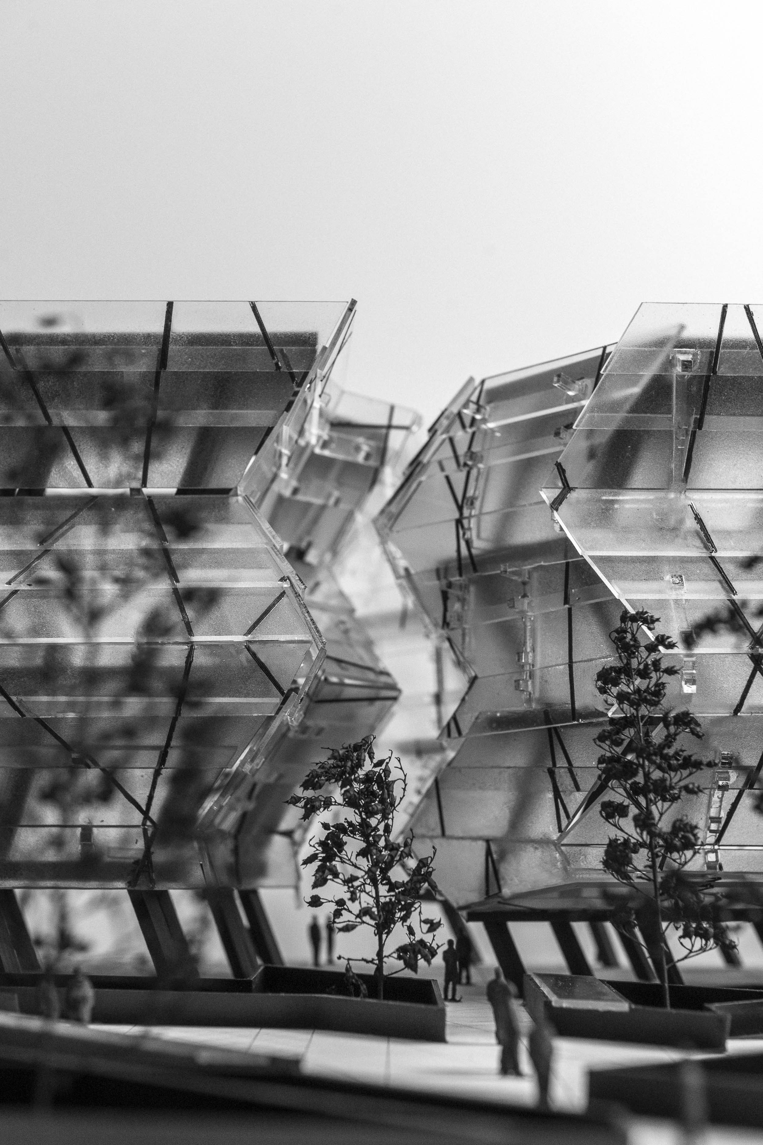 Model - Rear Courtyard