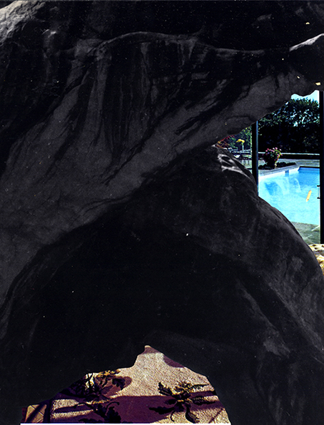 L.A2, collage, 2008, 56 x 72 cm