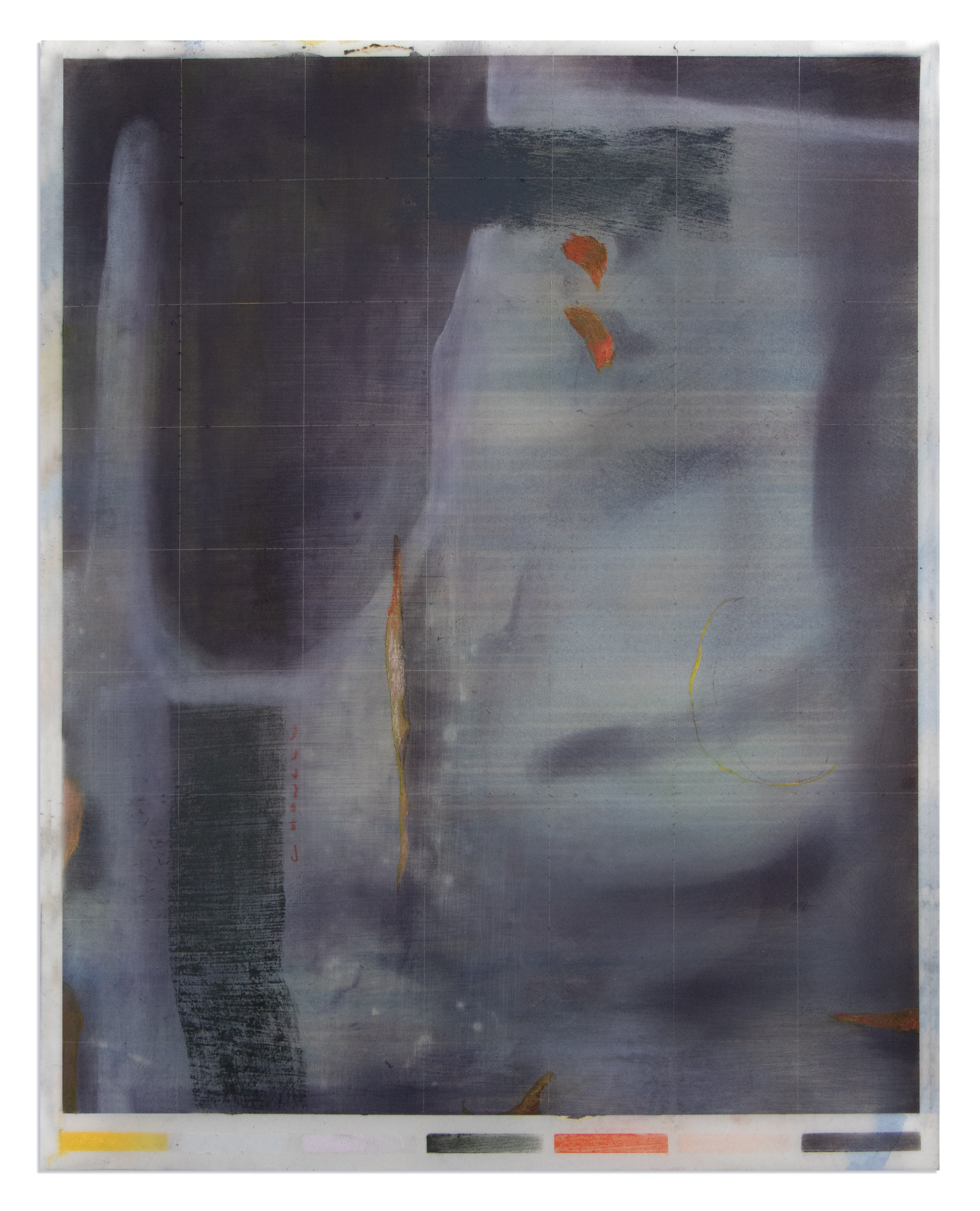 In both ways at once | 9" x 12" | Pastel, flashe, on vellum