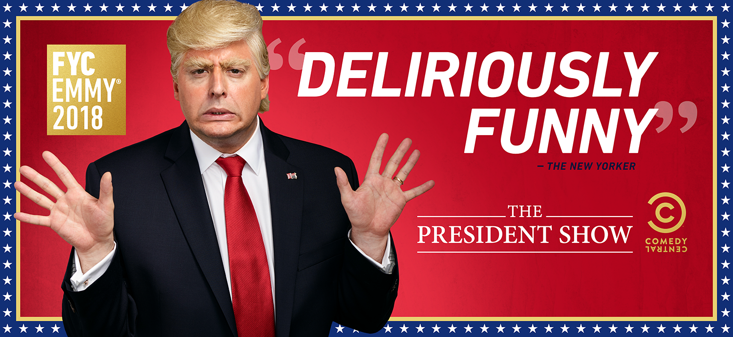 The President Show billboard ad
