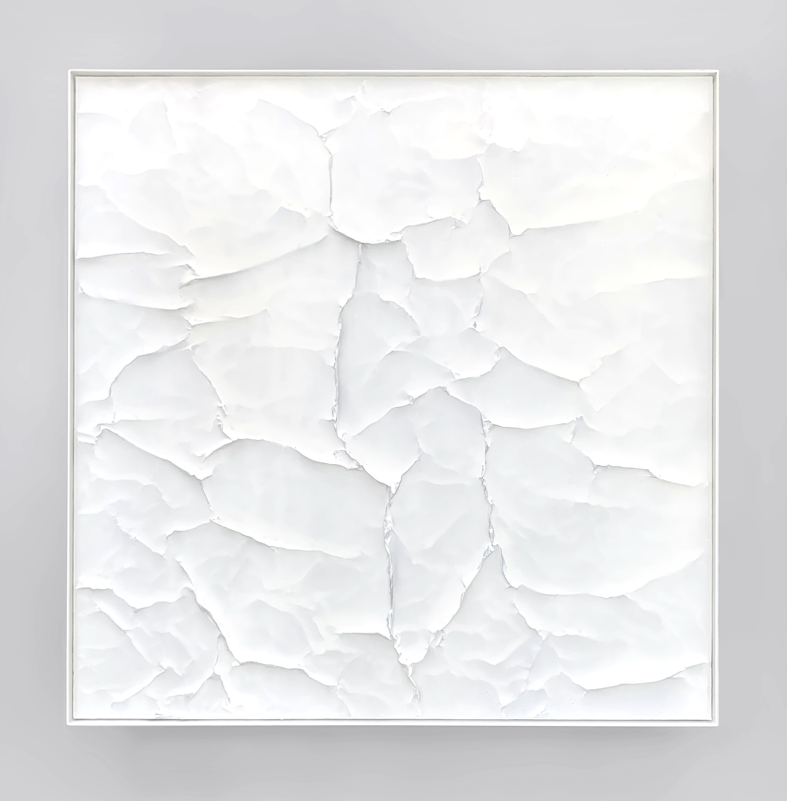 Cessation 20, 2023, mixed media, 65 x 65 x 4 cm