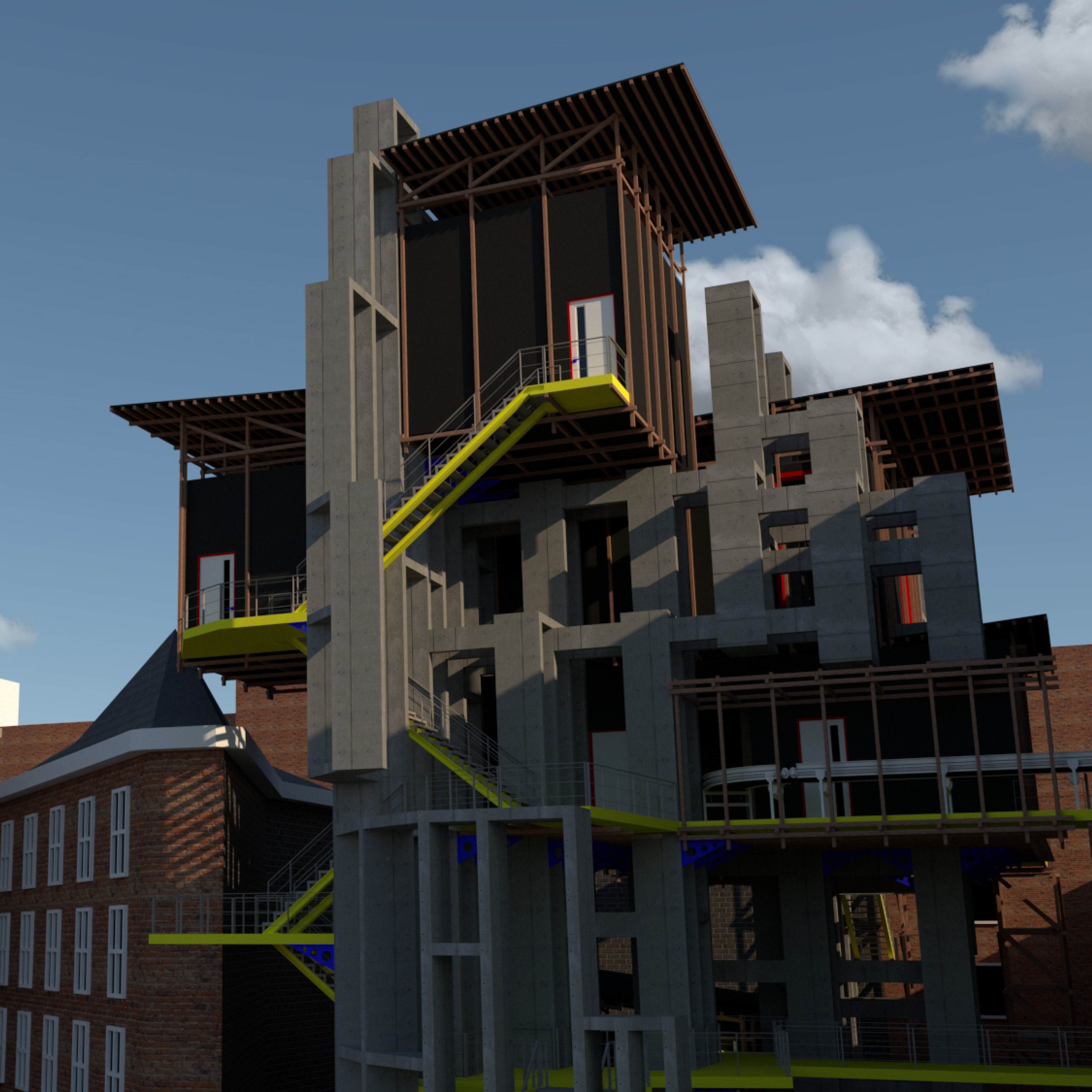 Final rendering images